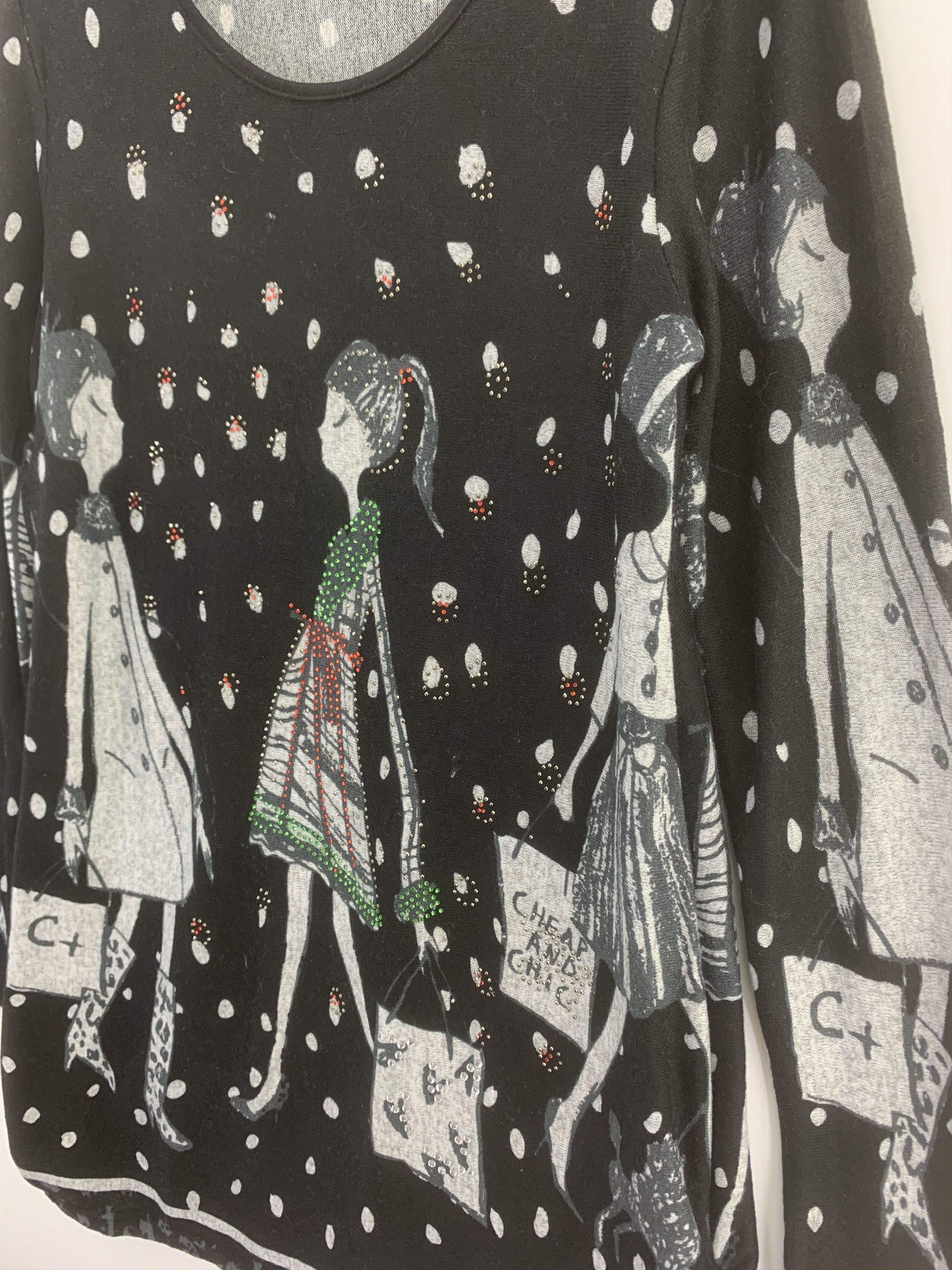 Japanese Brand × Vintage Klin Japanese Brand Polkadot Long Sleeve Shirt Size US M / EU 48-50 / 2 - 4 Thumbnail