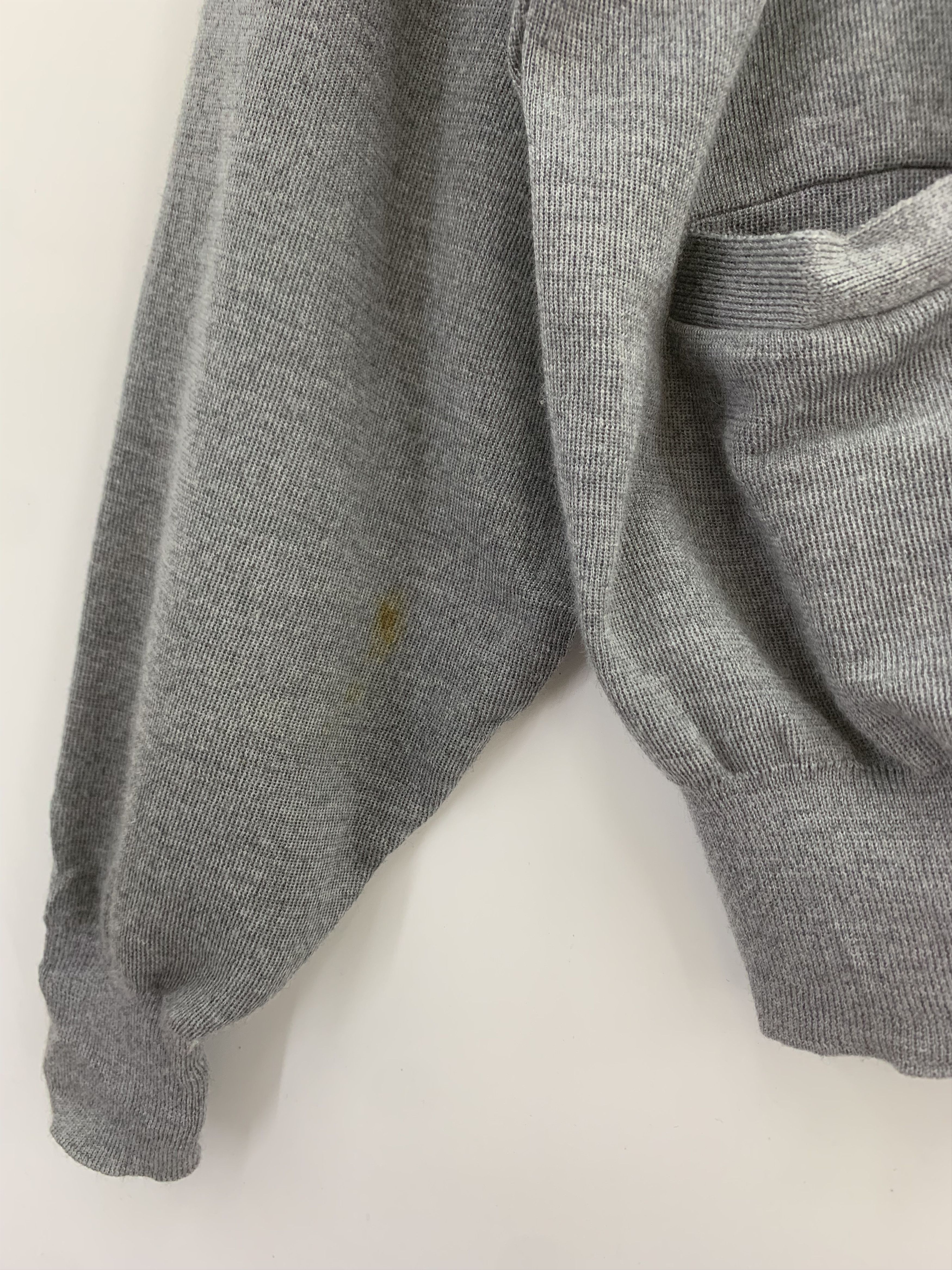Japanese Brand Toroy 100% Wool Cardigan Knitted Size US L / EU 52-54 / 3 - 5 Thumbnail