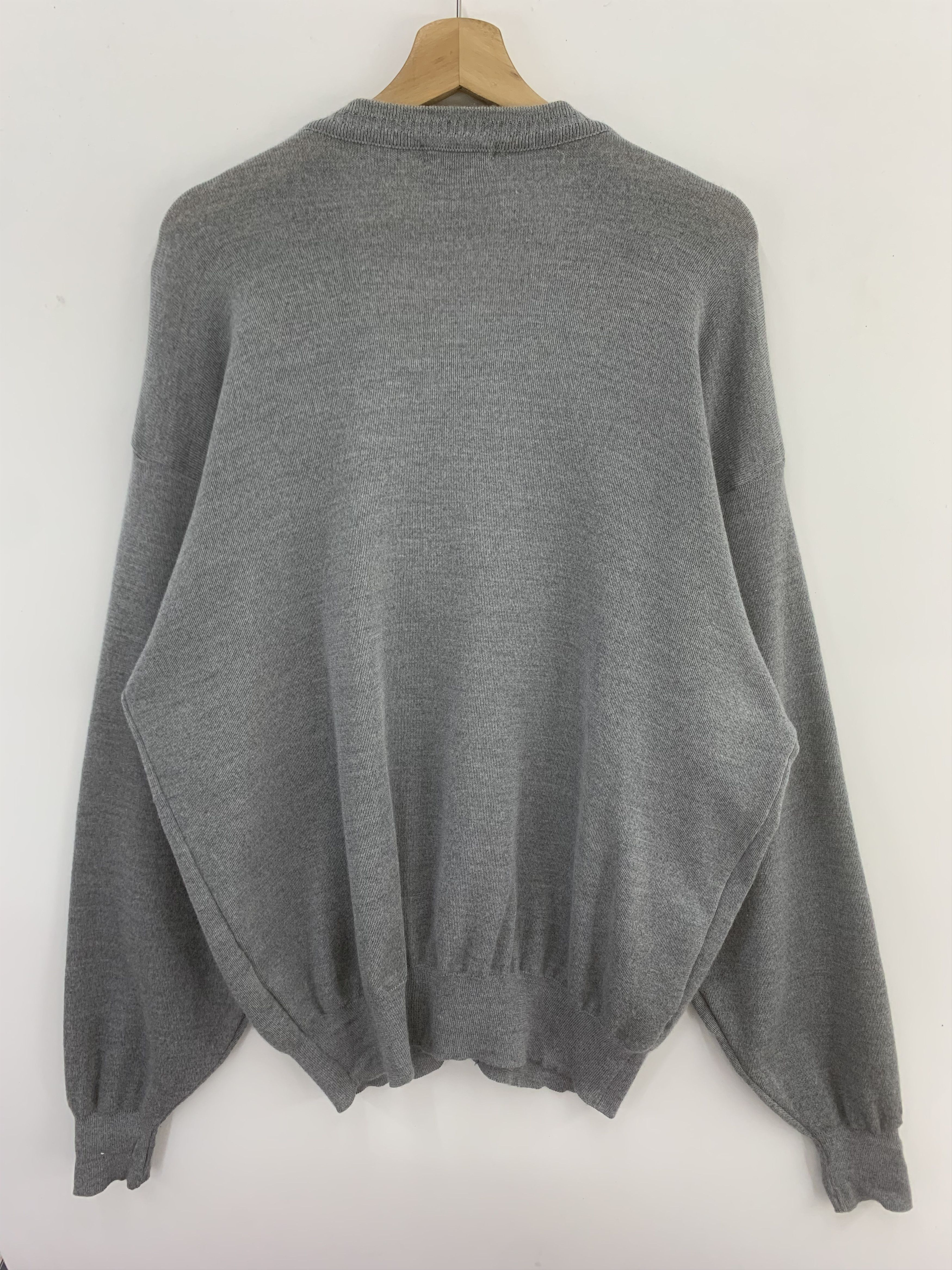Japanese Brand Toroy 100% Wool Cardigan Knitted Size US L / EU 52-54 / 3 - 2 Thumbnail