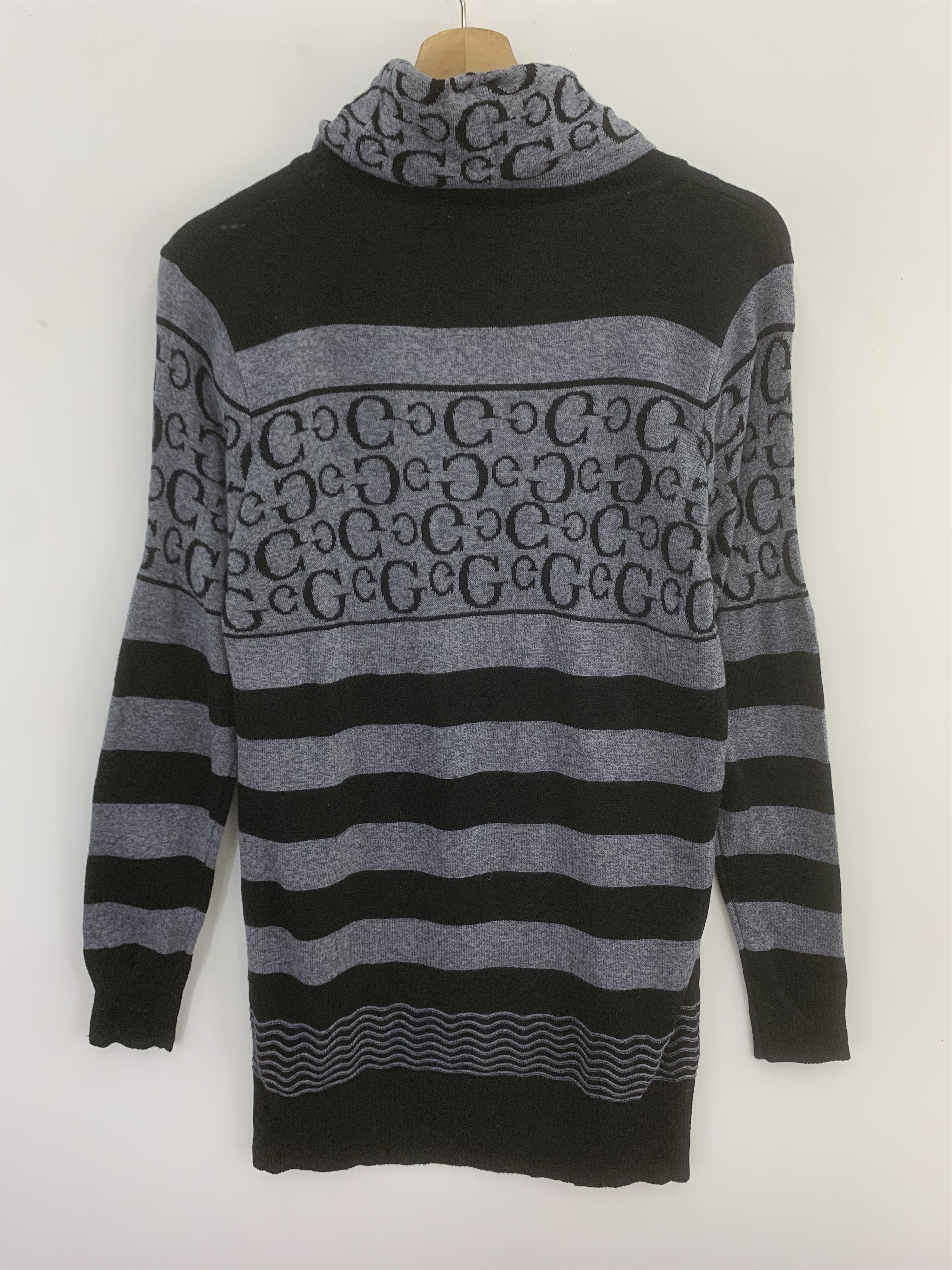 Japanese Brand G printed Wool Blend Sweater Long Sleeve Size US M / EU 48-50 / 2 - 2 Thumbnail