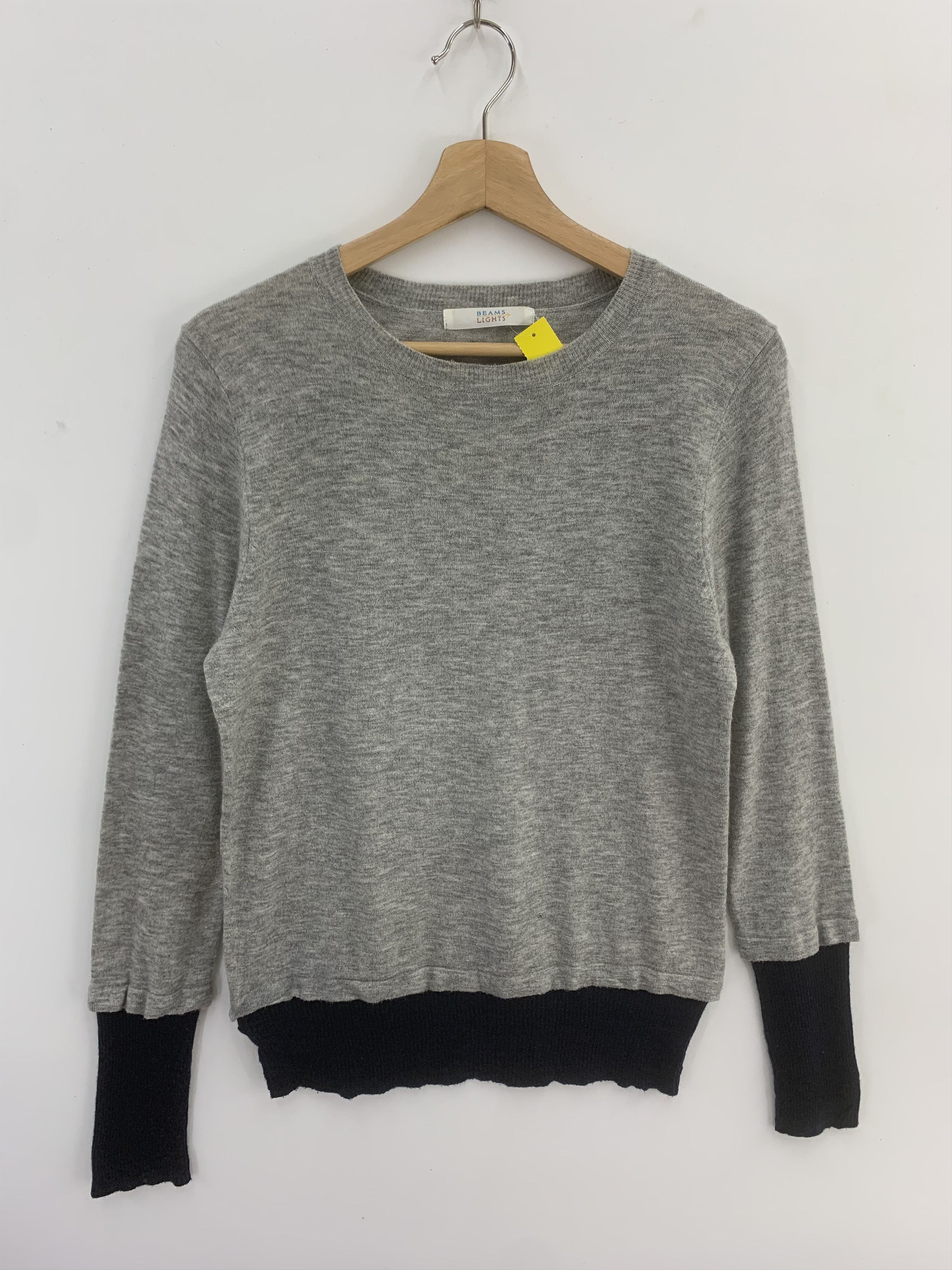 Beams Plus × Japanese Brand Beams Light Wool Blend Sweater Size US S / EU 44-46 / 1 - 1 Thumbnail