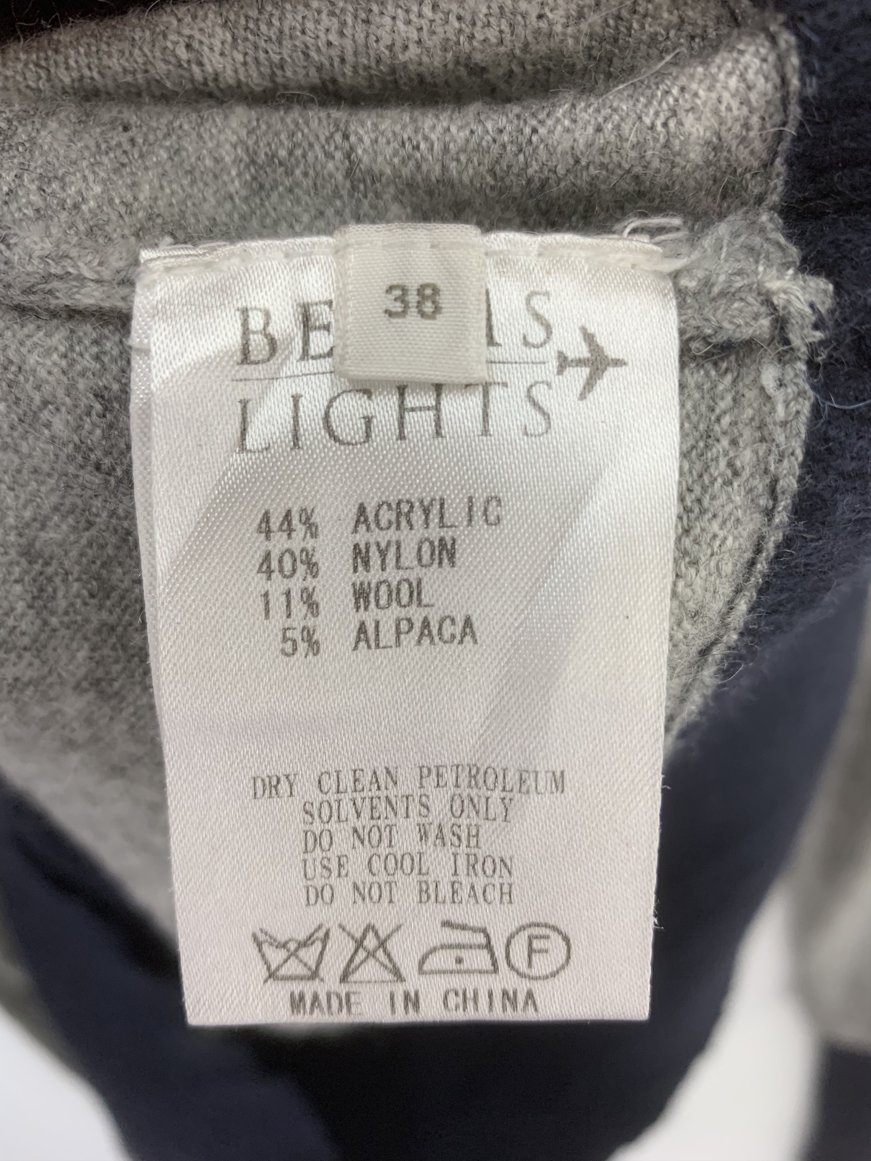 Beams Plus × Japanese Brand Beams Light Wool Blend Sweater Size US S / EU 44-46 / 1 - 4 Thumbnail