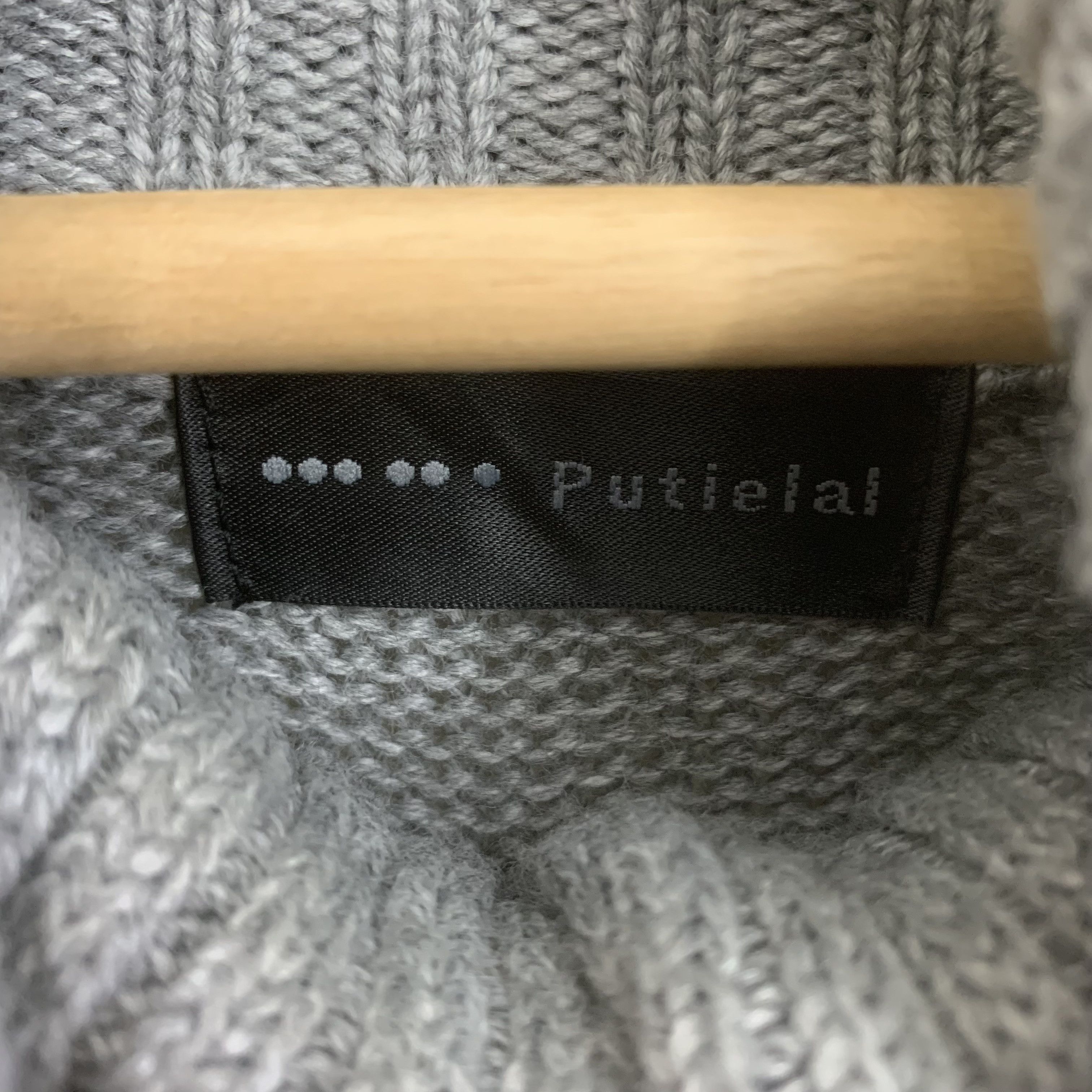 Japanese Brand Putielal Vintage Crochet Sweater Wool Knitted Size US M / EU 48-50 / 2 - 5 Thumbnail