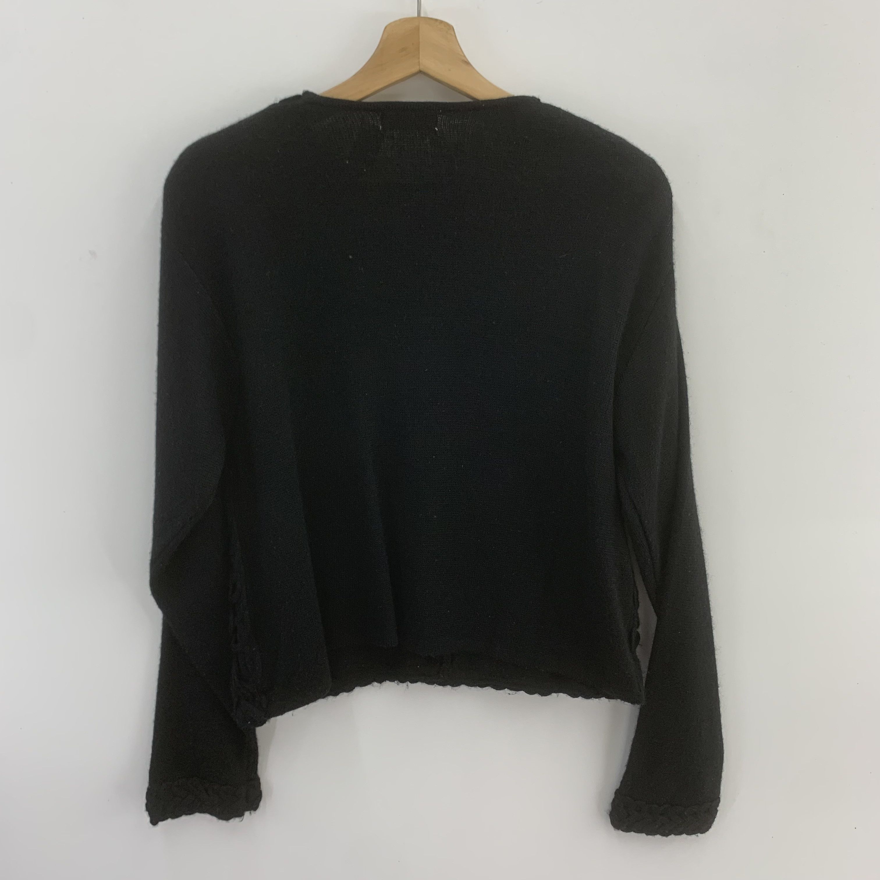Japanese Brand Vareuse Knit Sweater Wool Knitwear Button Up Size US M / EU 48-50 / 2 - 2 Thumbnail