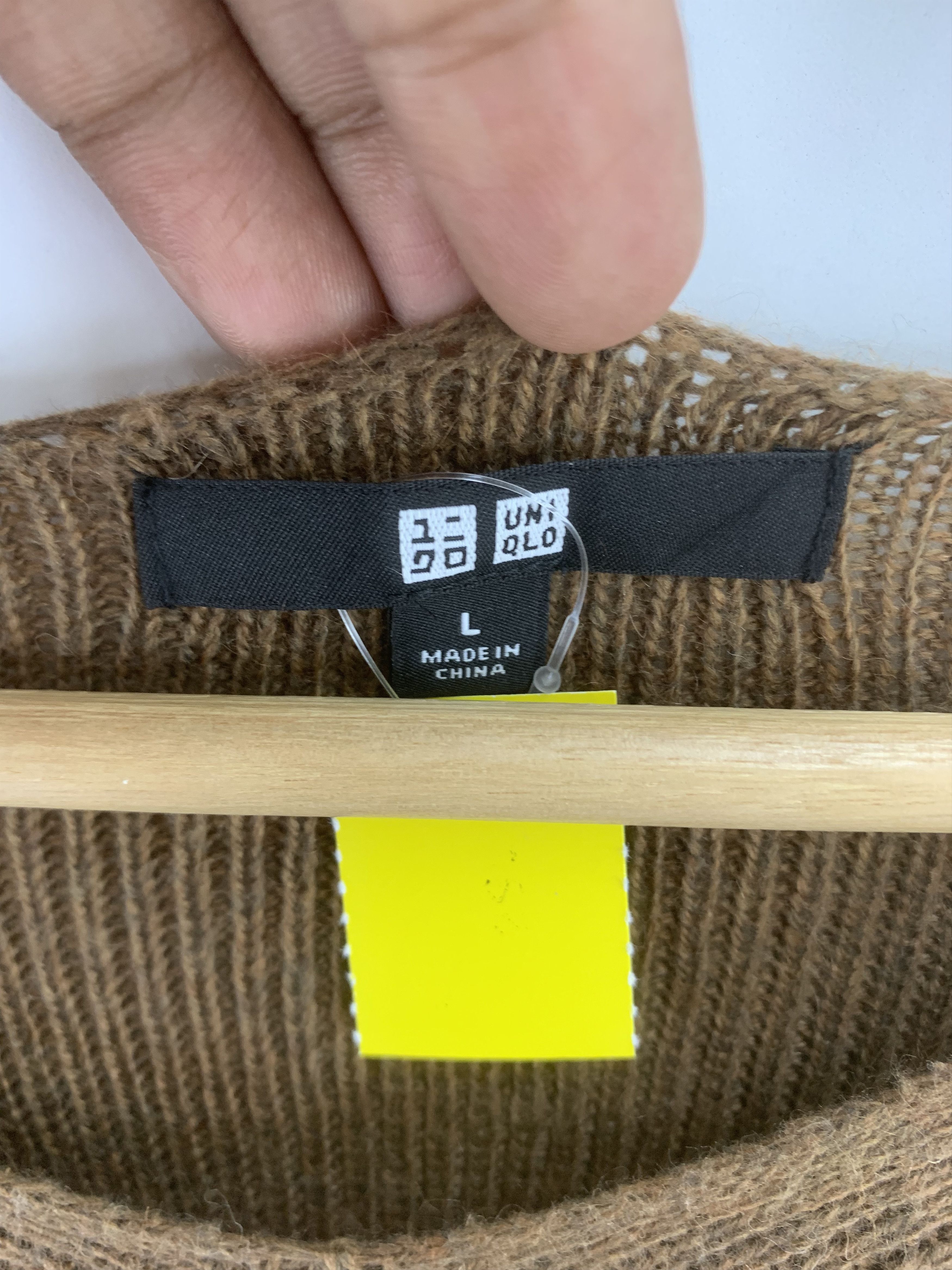 Japanese Brand Uniqlo Oversized Knit Sweater Wool Blend Size US L / EU 52-54 / 3 - 3 Thumbnail