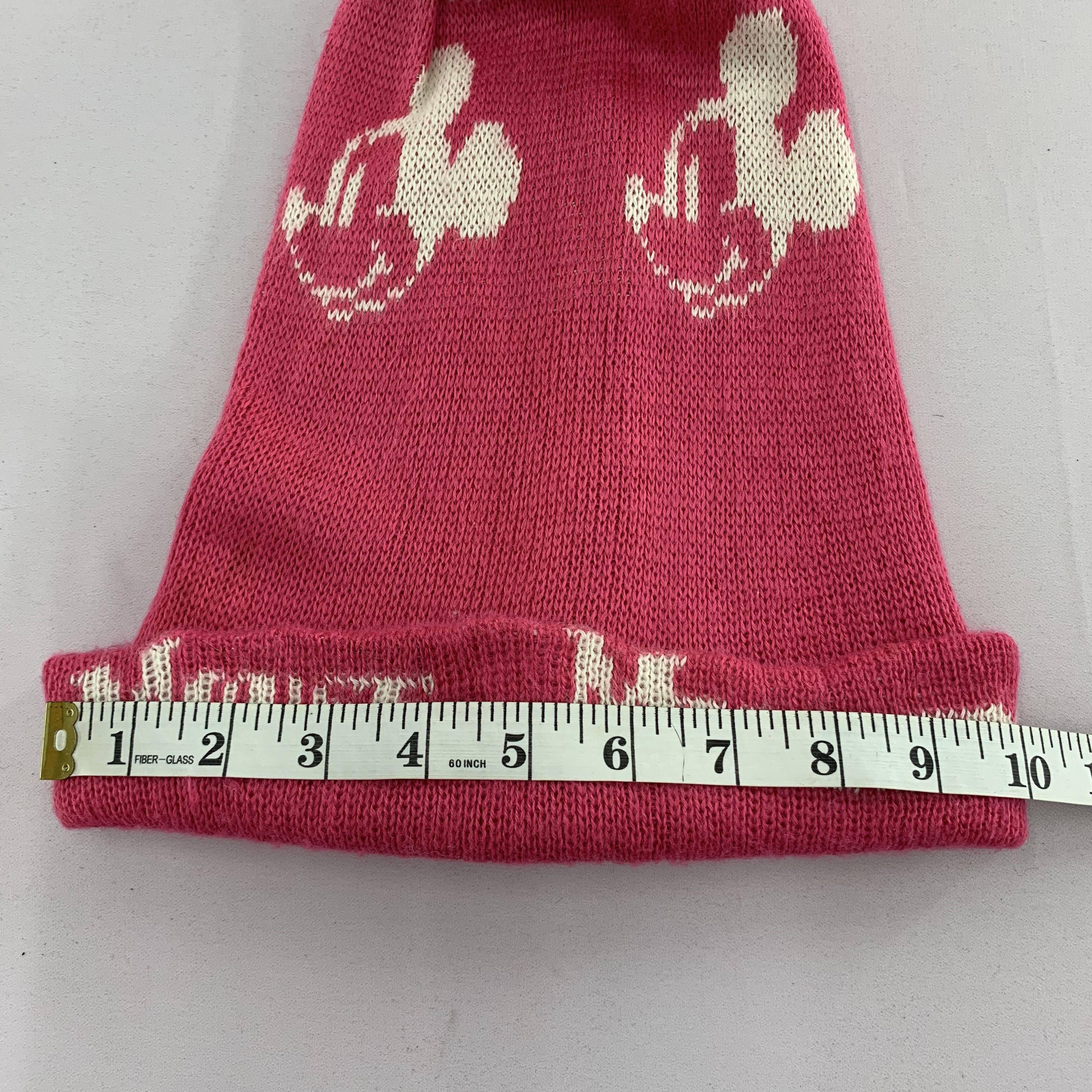 Disney × Mickey Mouse × Vintage Vintage 90s Mickey Mouse Beanie Hat Size ONE SIZE - 9 Thumbnail