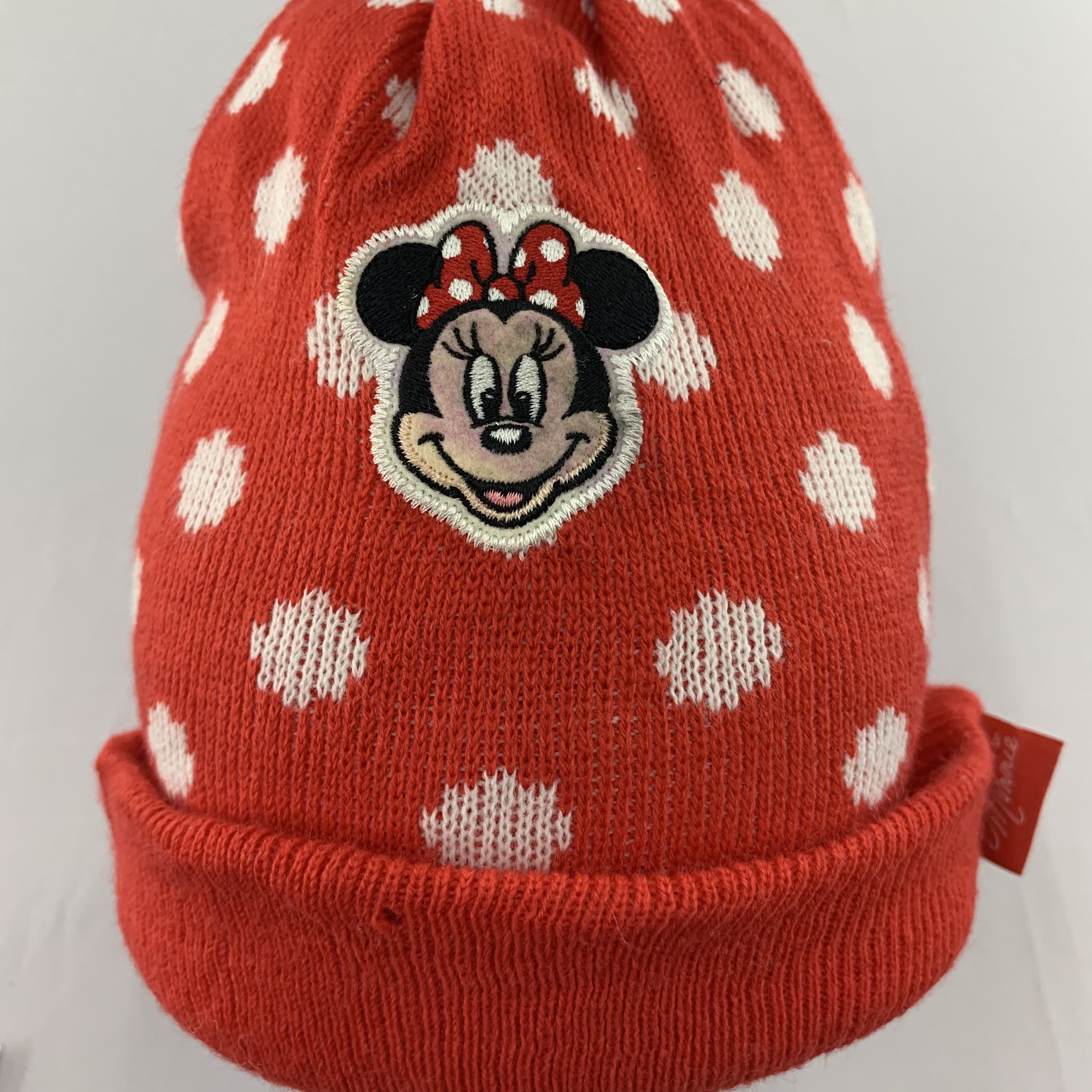 Disney × Mickey Mouse × Vintage Vintage 90s Minnie Mouse Beanie Hat Size ONE SIZE - 5 Thumbnail