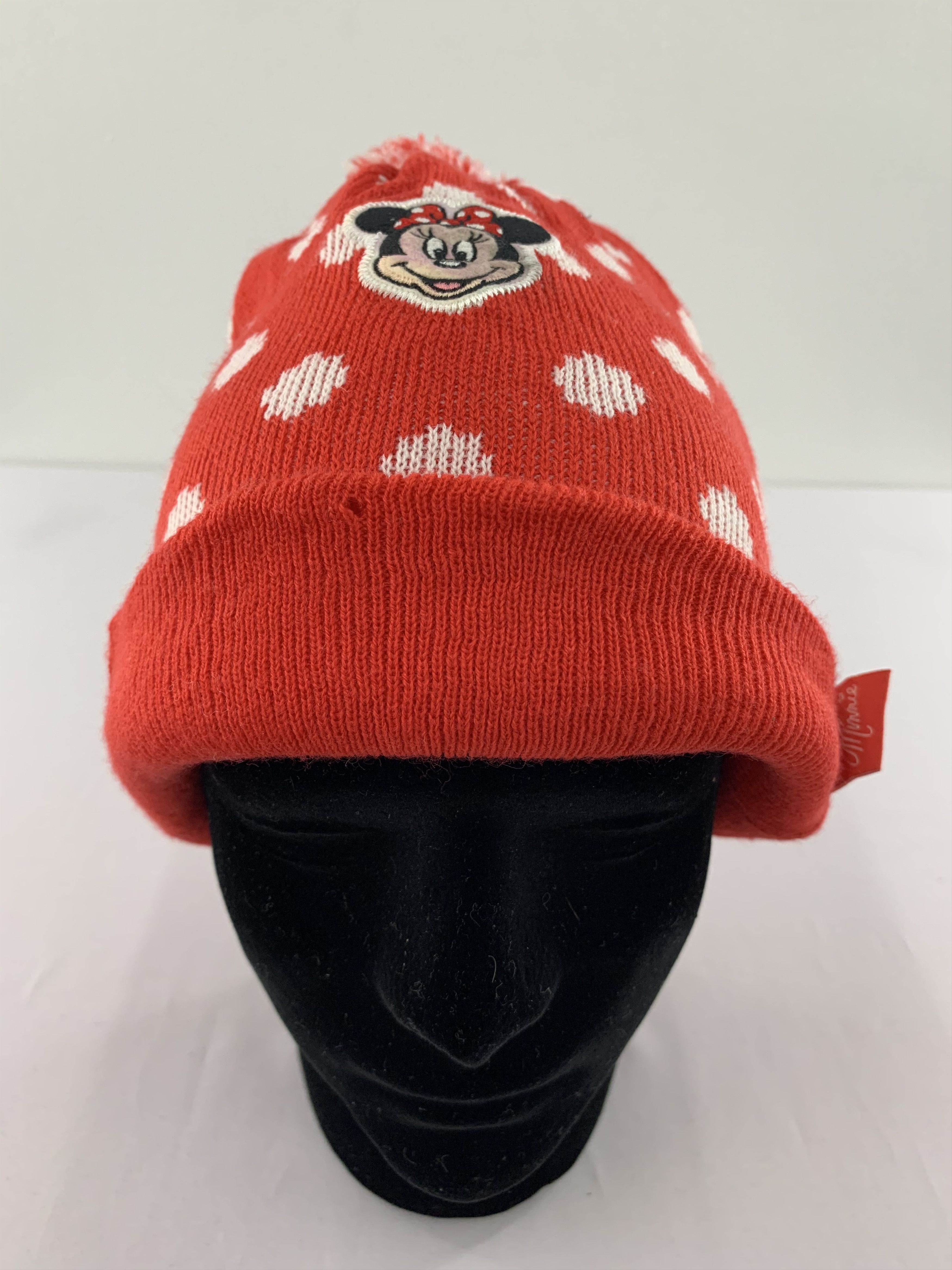 Disney × Mickey Mouse × Vintage Vintage 90s Minnie Mouse Beanie Hat Size ONE SIZE - 1 Thumbnail
