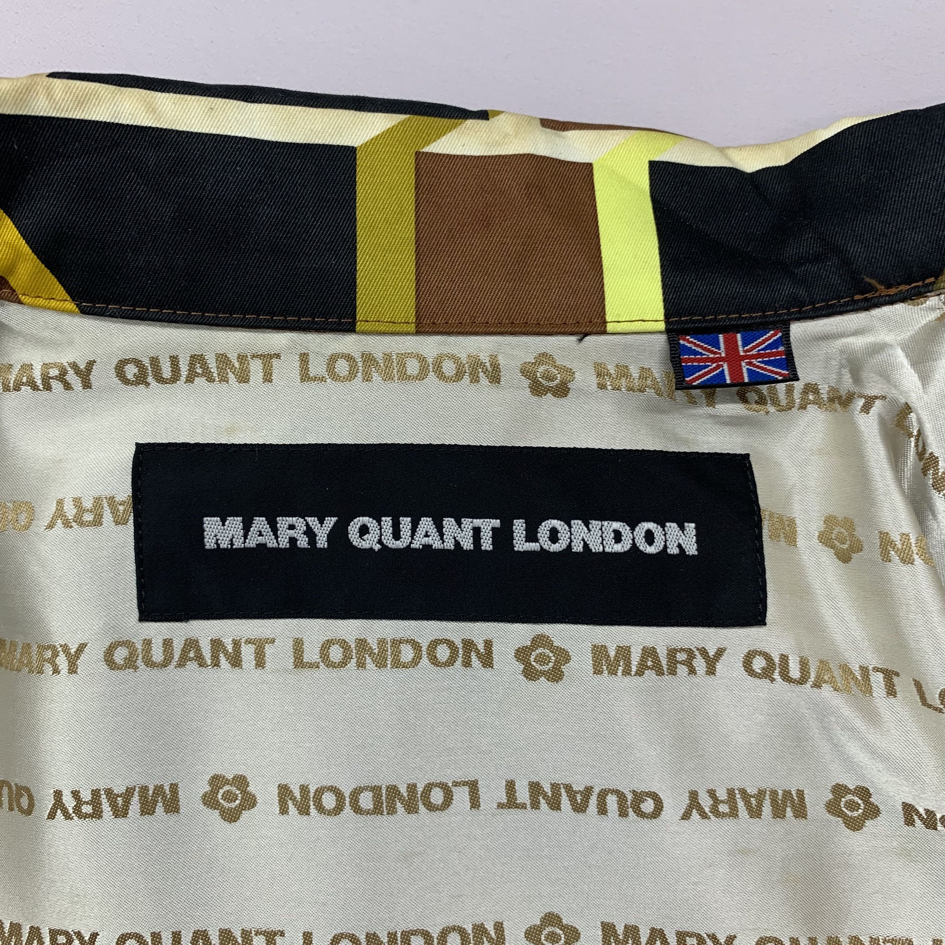 Designer × Other Mary Quant London Jacket Geometric Pattern Jacket Size US M / EU 48-50 / 2 - 9 Thumbnail