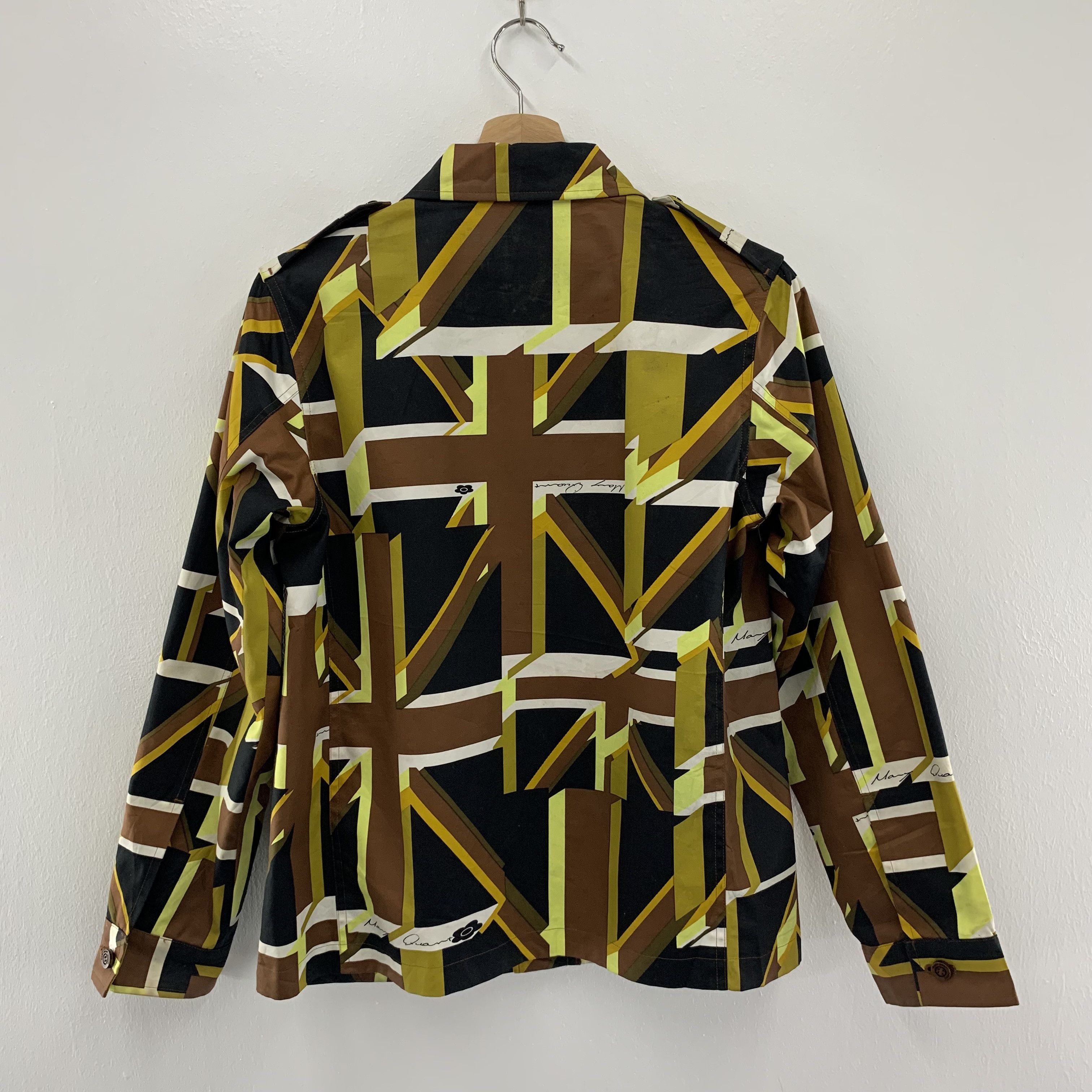 Designer × Other Mary Quant London Jacket Geometric Pattern Jacket Size US M / EU 48-50 / 2 - 4 Thumbnail