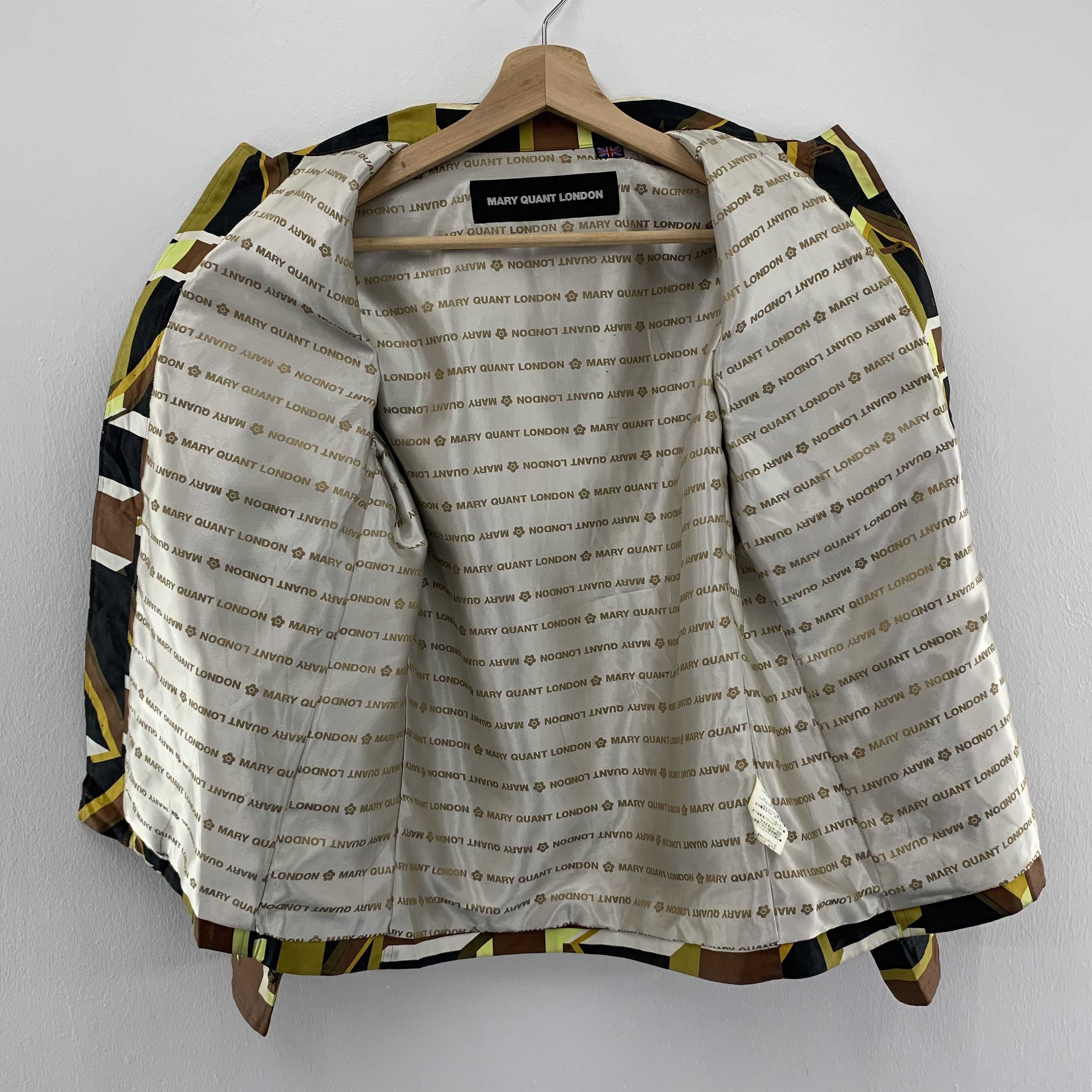 Designer × Other Mary Quant London Jacket Geometric Pattern Jacket Size US M / EU 48-50 / 2 - 6 Thumbnail