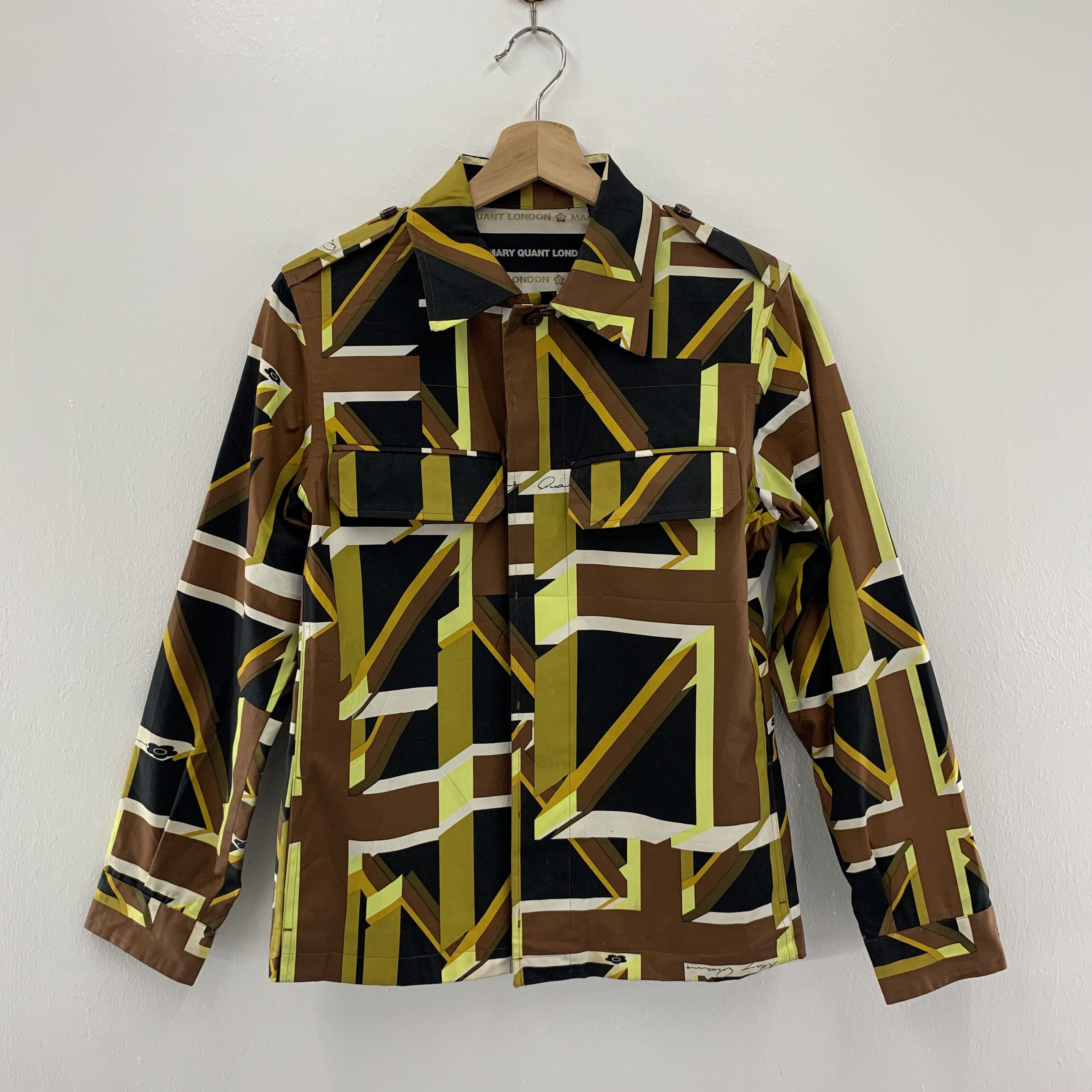 Designer × Other Mary Quant London Jacket Geometric Pattern Jacket Size US M / EU 48-50 / 2 - 1 Thumbnail