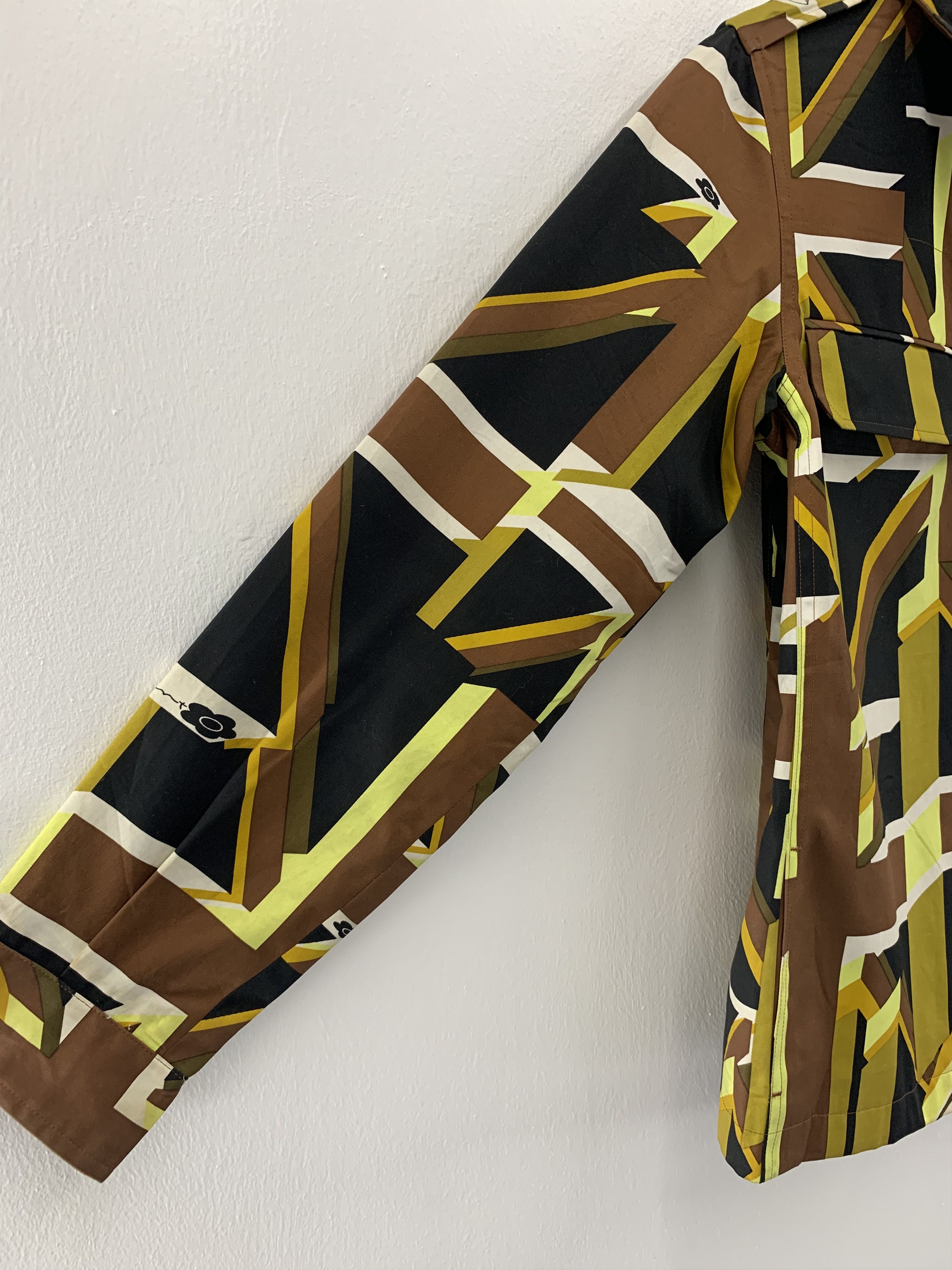 Designer × Other Mary Quant London Jacket Geometric Pattern Jacket Size US M / EU 48-50 / 2 - 2 Thumbnail
