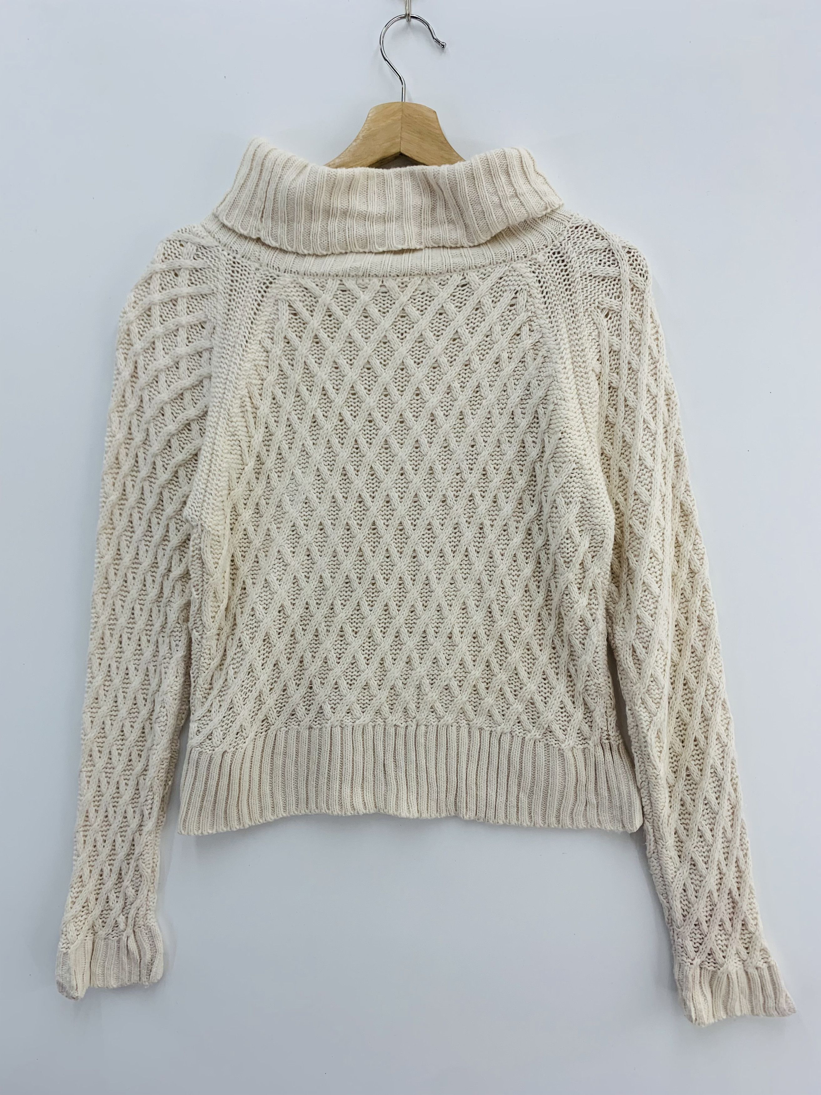 Aran Isles Knitwear Majestic Legon Wool Blend Cable Knit Sweater Size US M / EU 48-50 / 2 - 3 Thumbnail