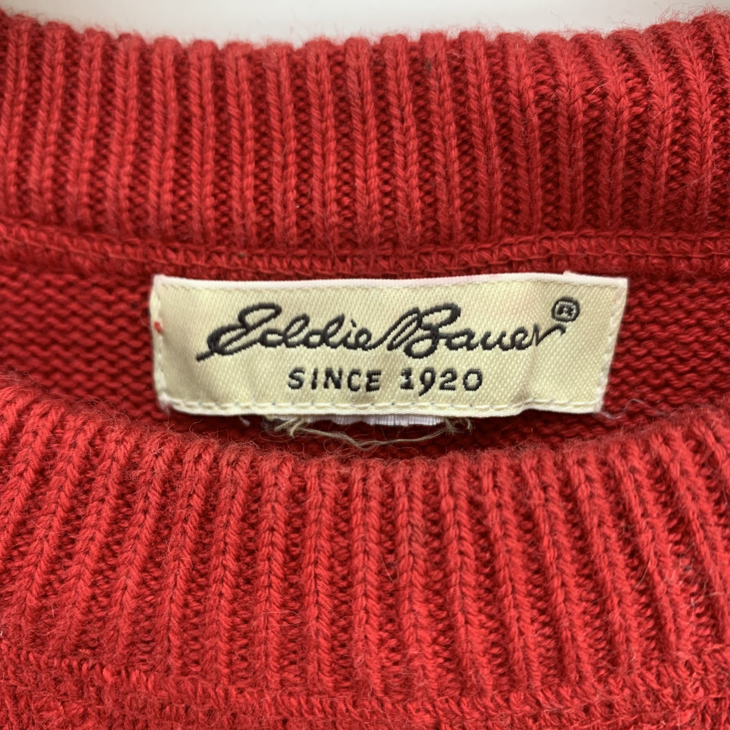 Aran Isles Knitwear Eddie Bauer Wool Blend Knit Sweater Pullover Size US S / EU 44-46 / 1 - 3 Thumbnail