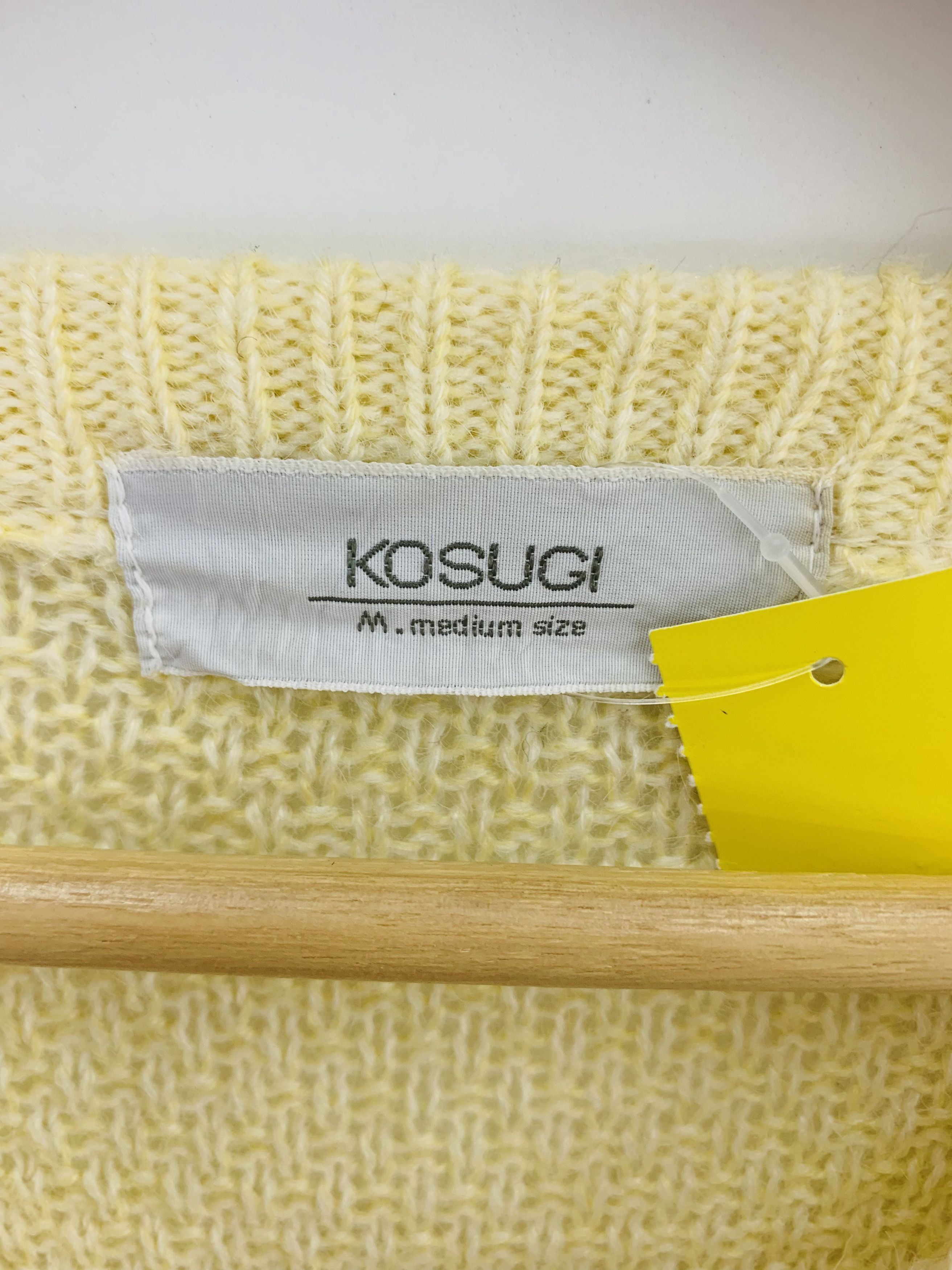 Homespun Knitwear × Japanese Brand × Vintage Kosugi Wool Knit Sweater Crochet Size US M / EU 48-50 / 2 - 3 Thumbnail