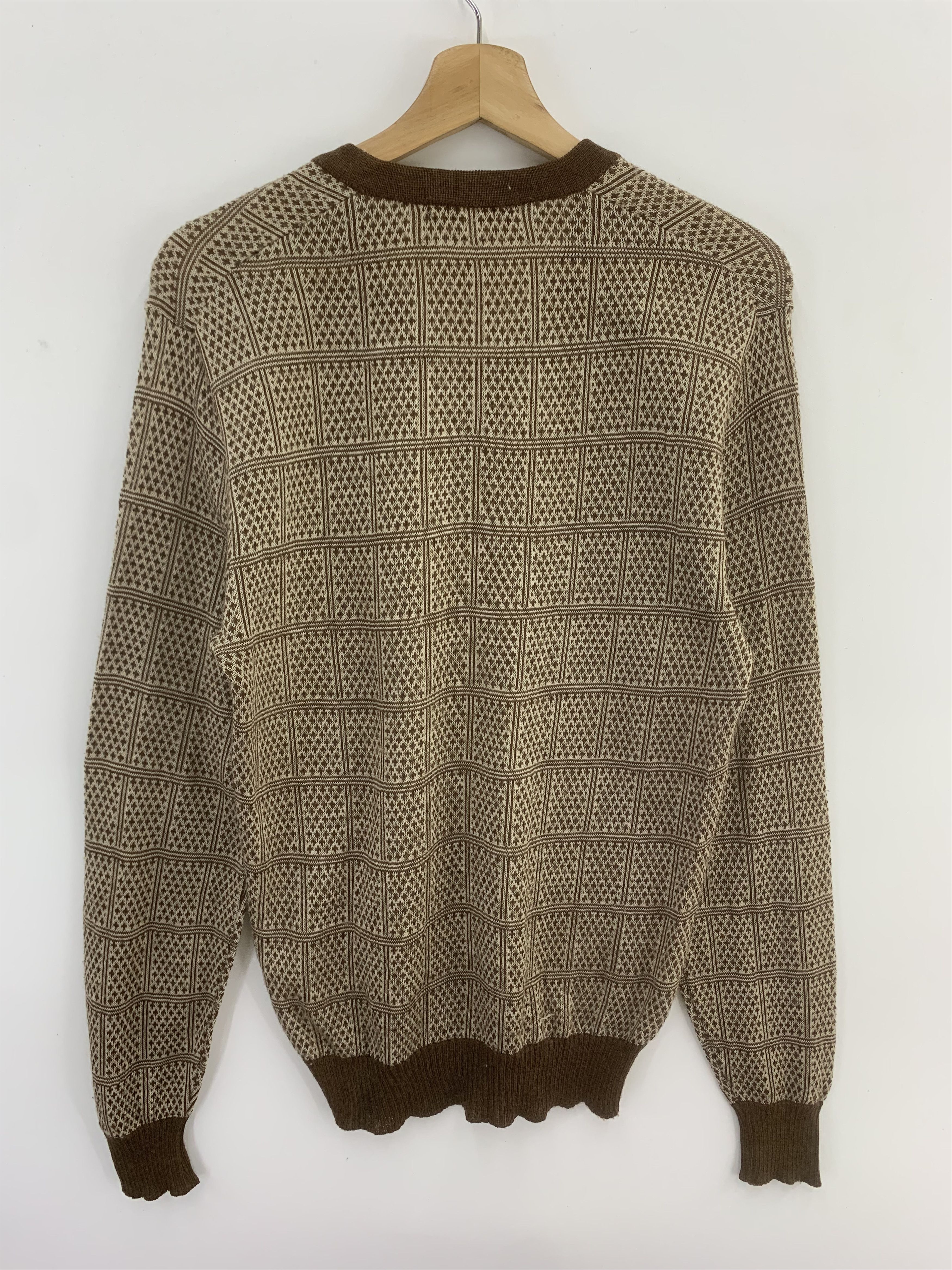 Japanese Brand × Vintage Top Tokyo Wool Knit Menswear Sweater Knitwear V Neck Size US M / EU 48-50 / 2 - 2 Thumbnail