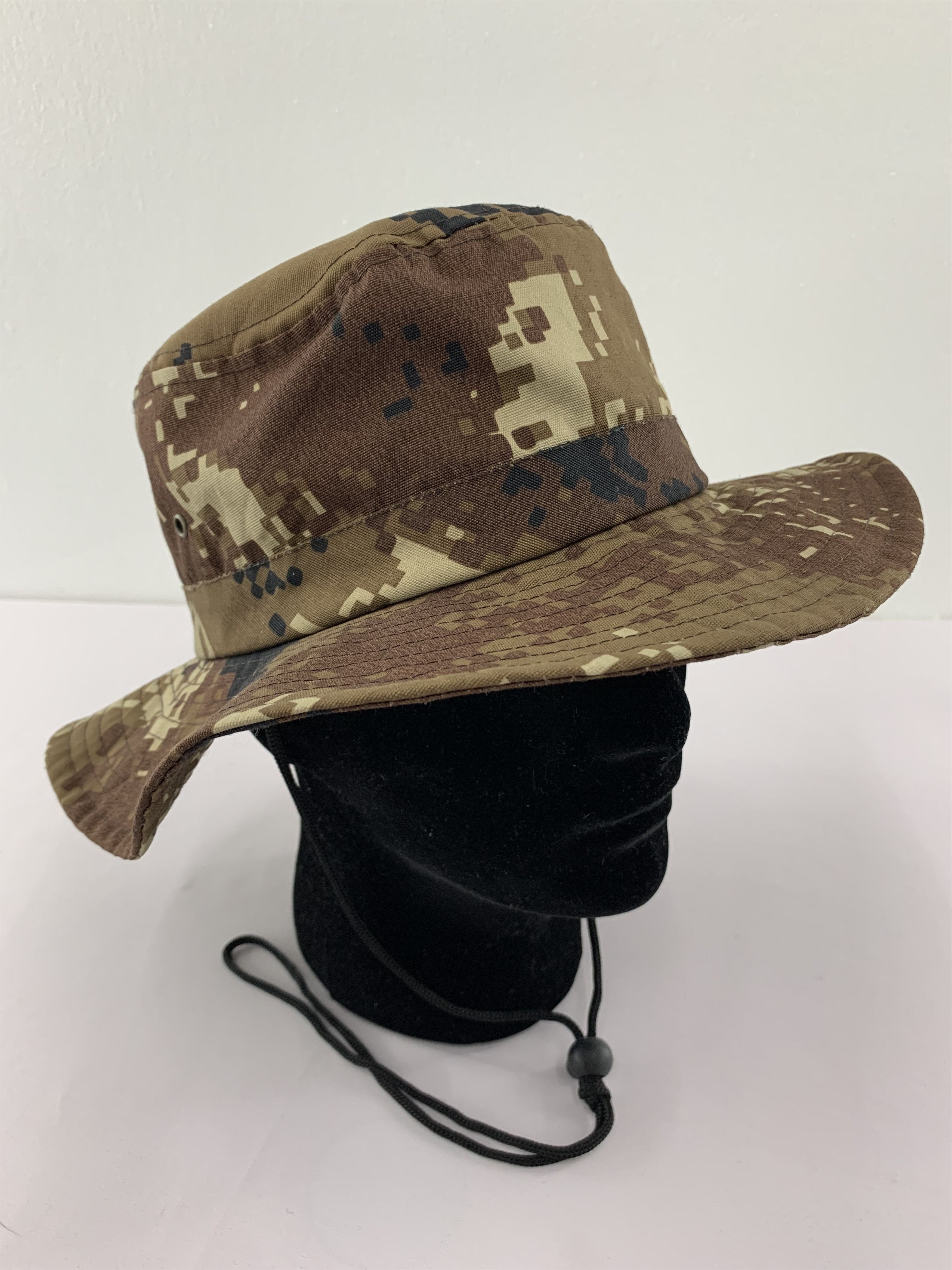 Japanese Brand Camo Army Hunting Bucket Hat - S1025 Size ONE SIZE - 3 Thumbnail