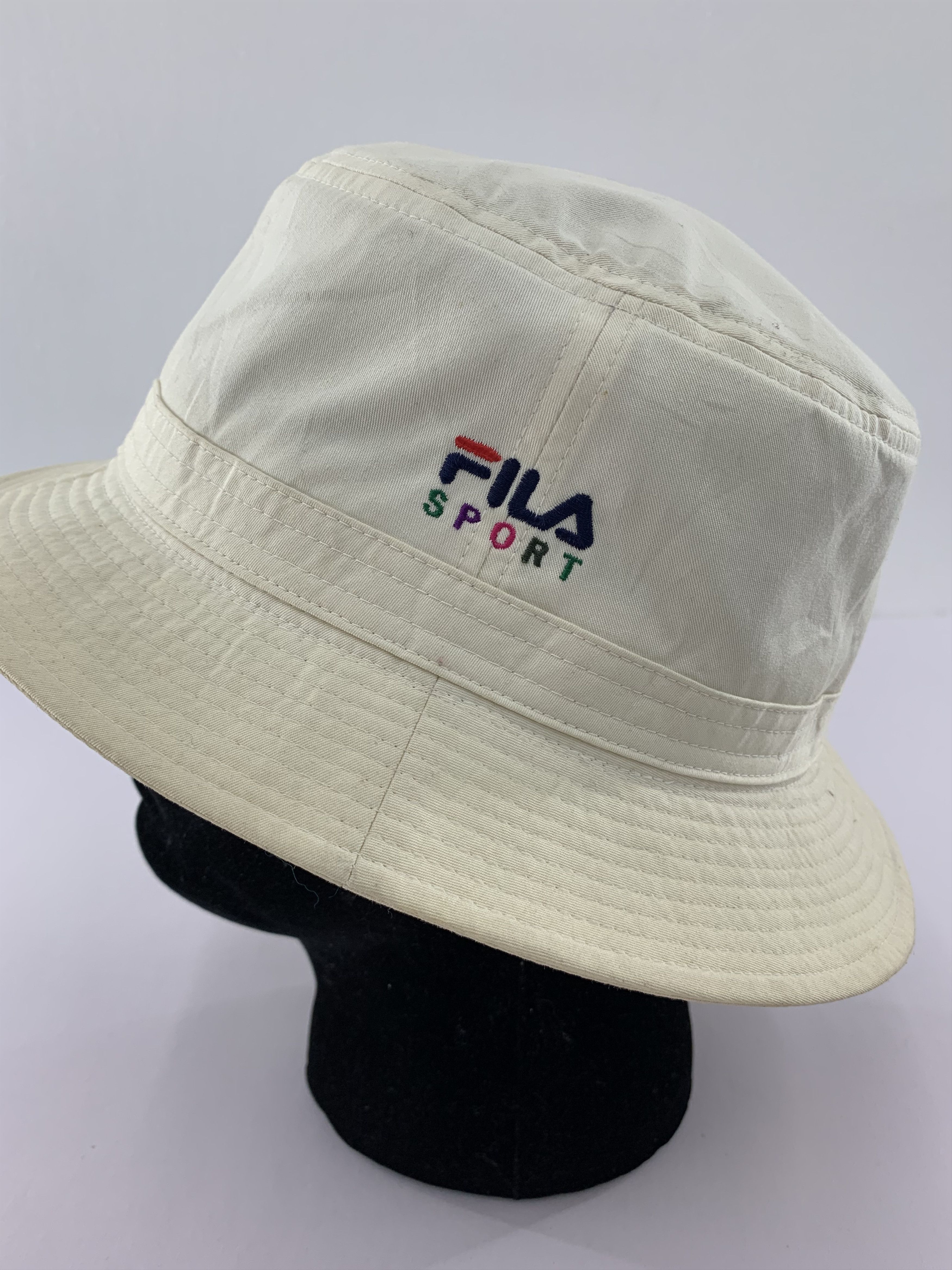 Fila × Japanese Brand Vintage 90s Fila Sport Bucket Hat - SS1044 Size ONE SIZE - 1 Thumbnail