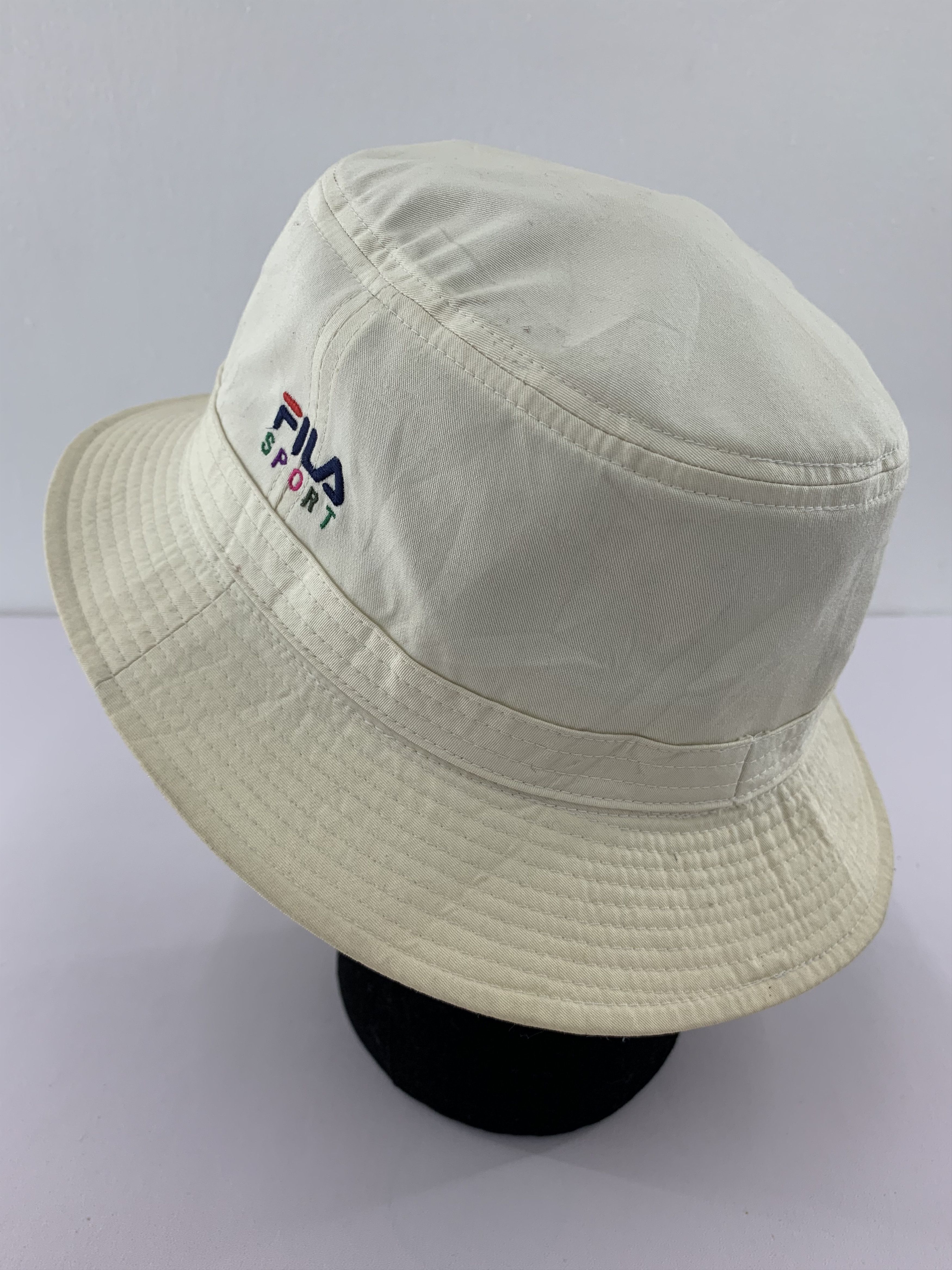 Fila × Japanese Brand Vintage 90s Fila Sport Bucket Hat - SS1044 Size ONE SIZE - 6 Thumbnail
