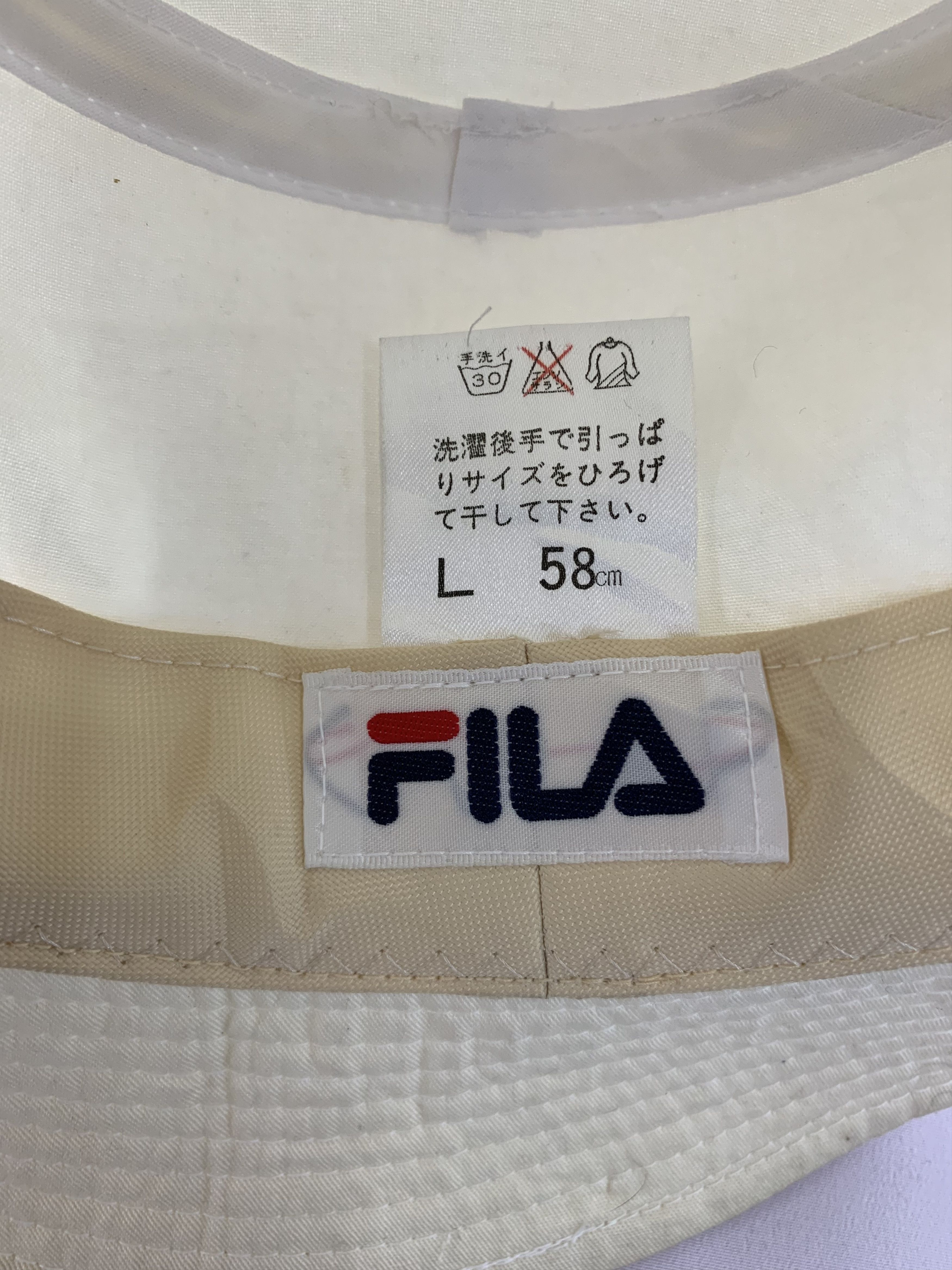 Fila × Japanese Brand Vintage 90s Fila Sport Bucket Hat - SS1044 Size ONE SIZE - 8 Thumbnail