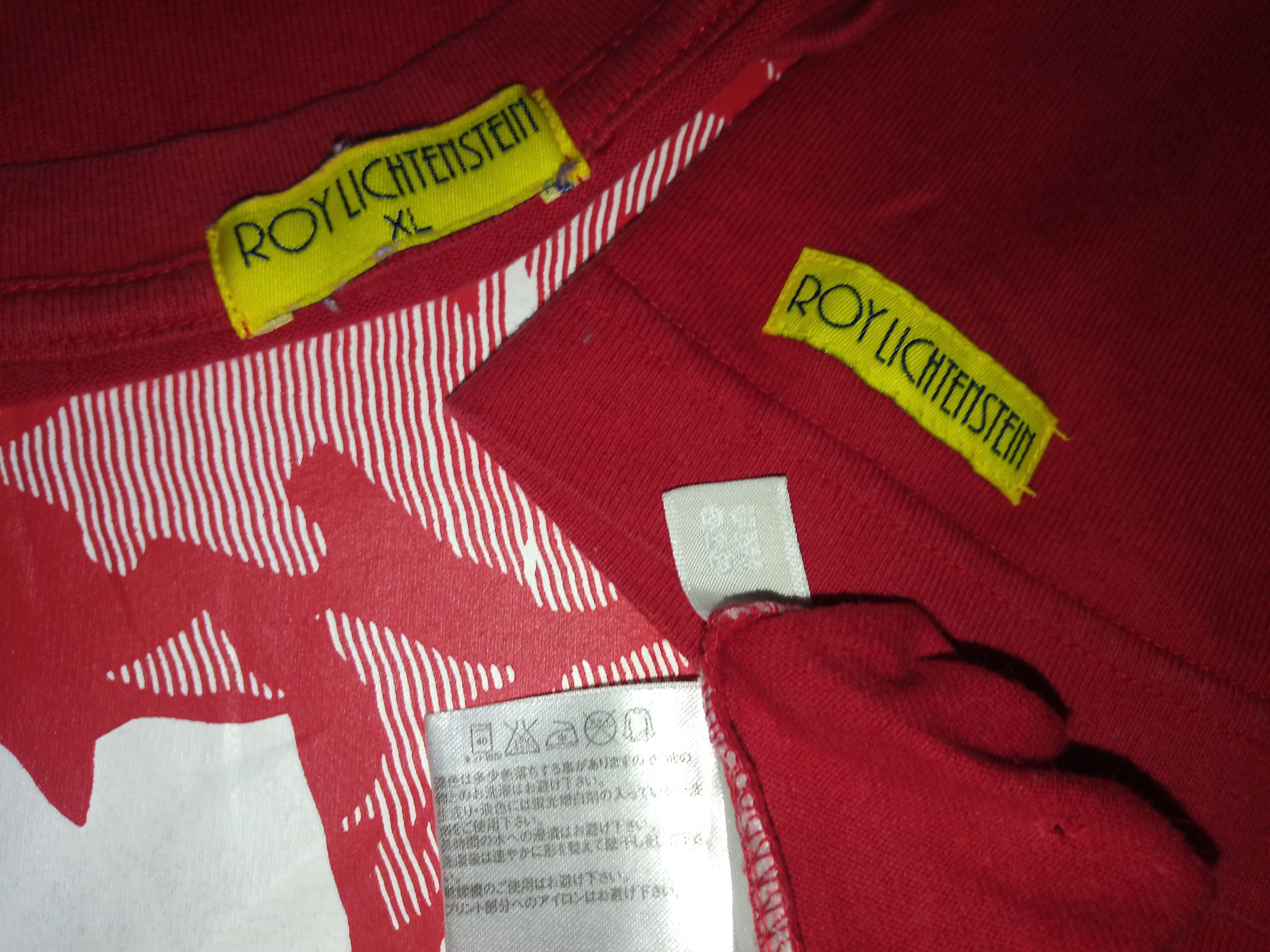 Uniqlo VTG y2k 2000s Roy Lichtenstein tshirt art basquiat warhol Size US L / EU 52-54 / 3 - 4 Thumbnail