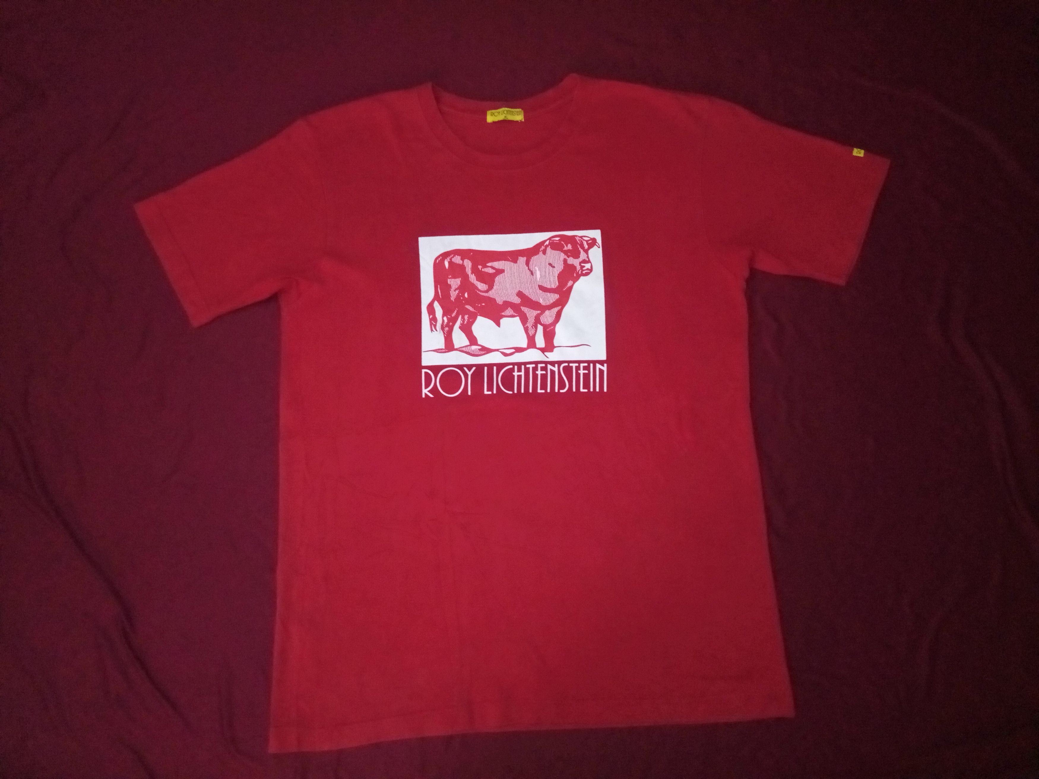 Uniqlo VTG y2k 2000s Roy Lichtenstein tshirt art basquiat warhol Size US L / EU 52-54 / 3 - 2 Thumbnail