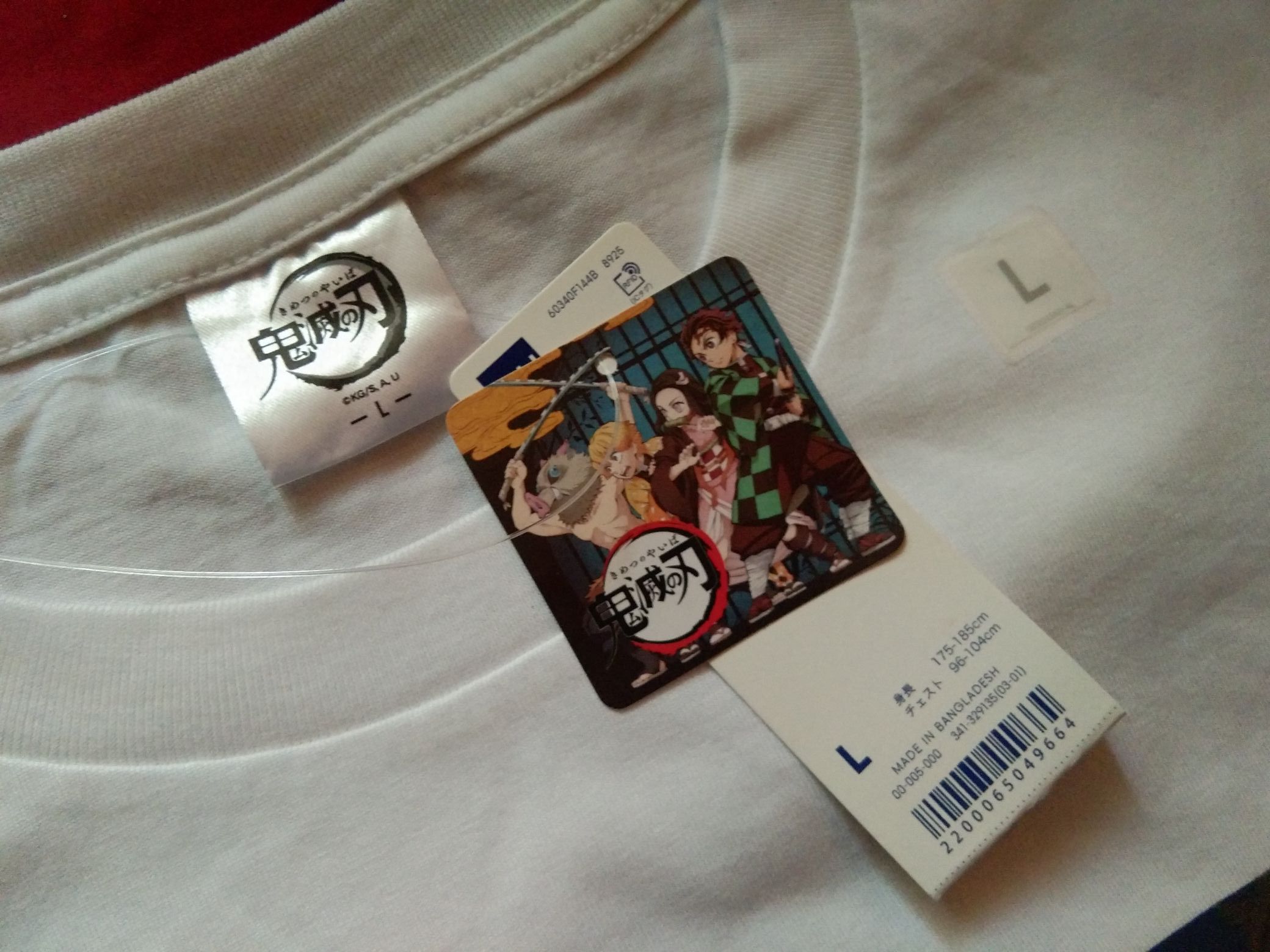 Japanese Brand NEW BNWT Demon Slayer Tomioka Giyo Tshirt anime comic Size US XL / EU 56 / 4 - 3 Thumbnail