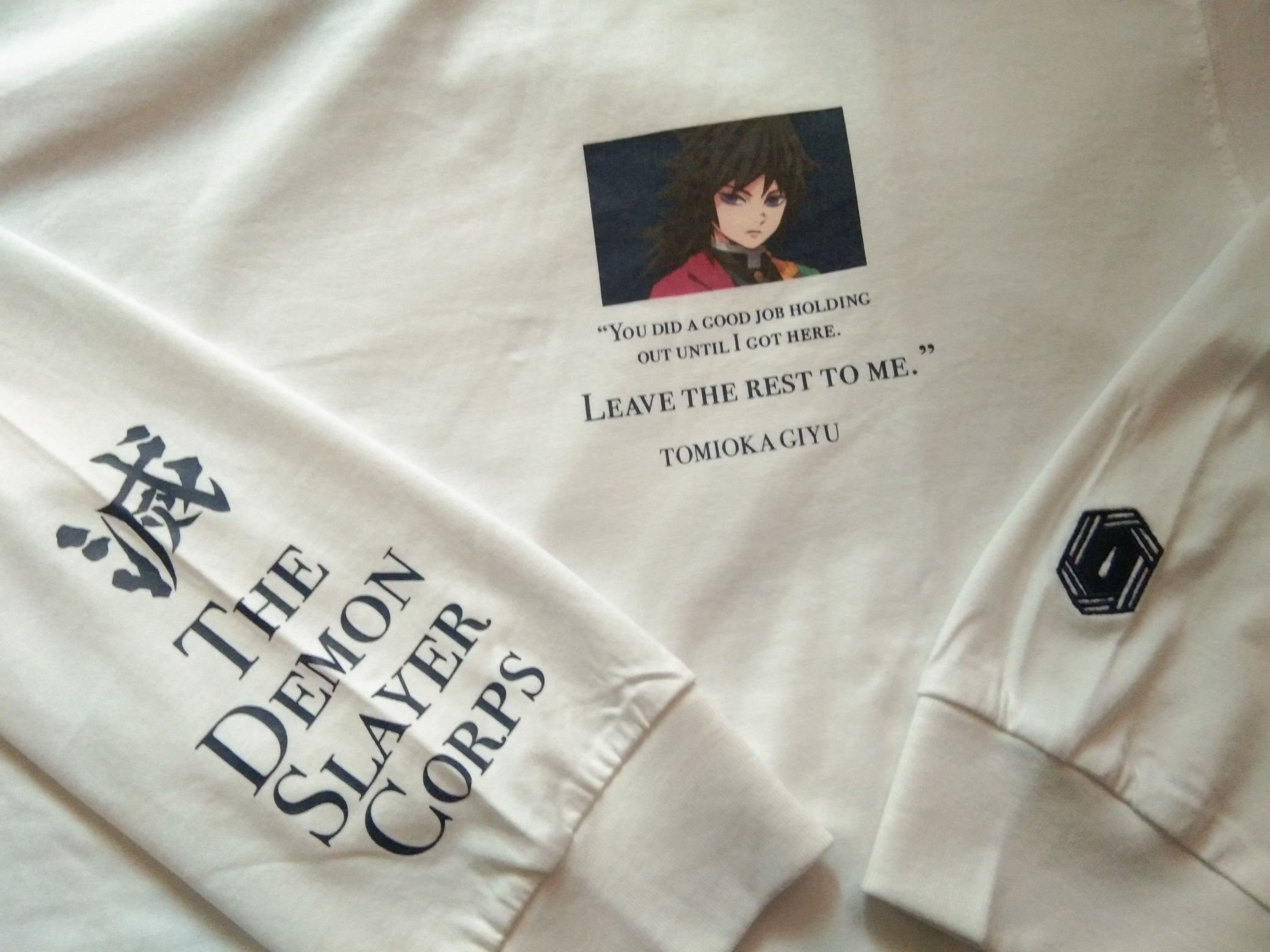 Japanese Brand NEW BNWT Demon Slayer Tomioka Giyo Tshirt anime comic Size US XL / EU 56 / 4 - 1 Thumbnail