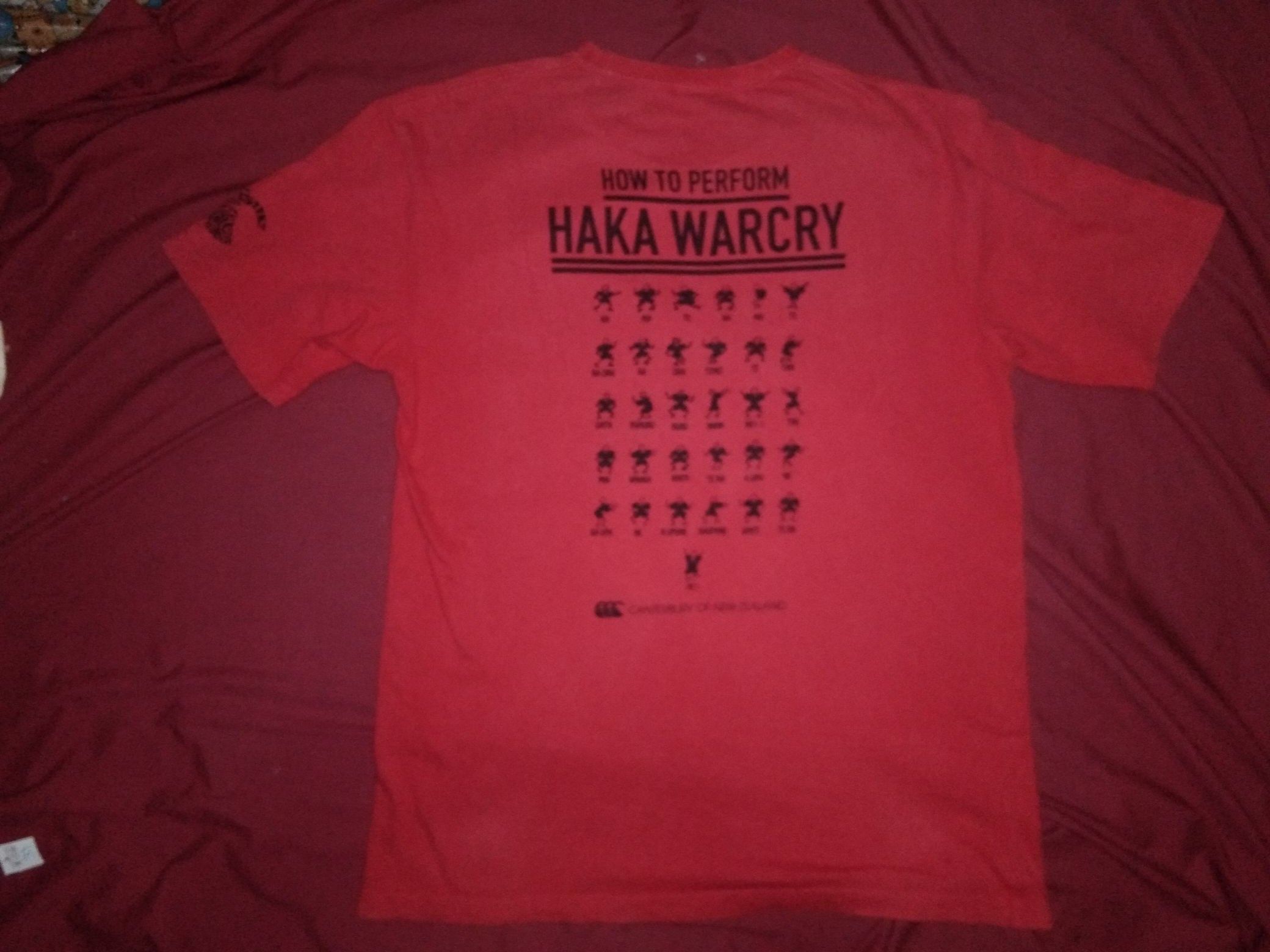Canterbury of New Zealand × Vintage Vintage Canterbury Haka Warcry tshirt Size US L / EU 52-54 / 3 - 3 Thumbnail