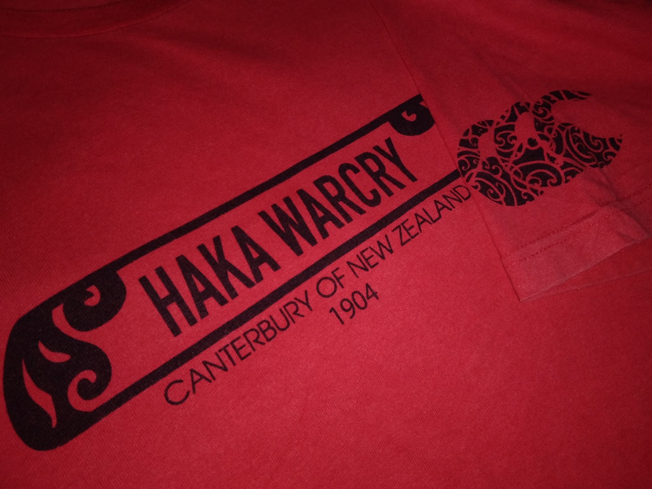 Canterbury of New Zealand × Vintage Vintage Canterbury Haka Warcry tshirt Size US L / EU 52-54 / 3 - 1 Thumbnail
