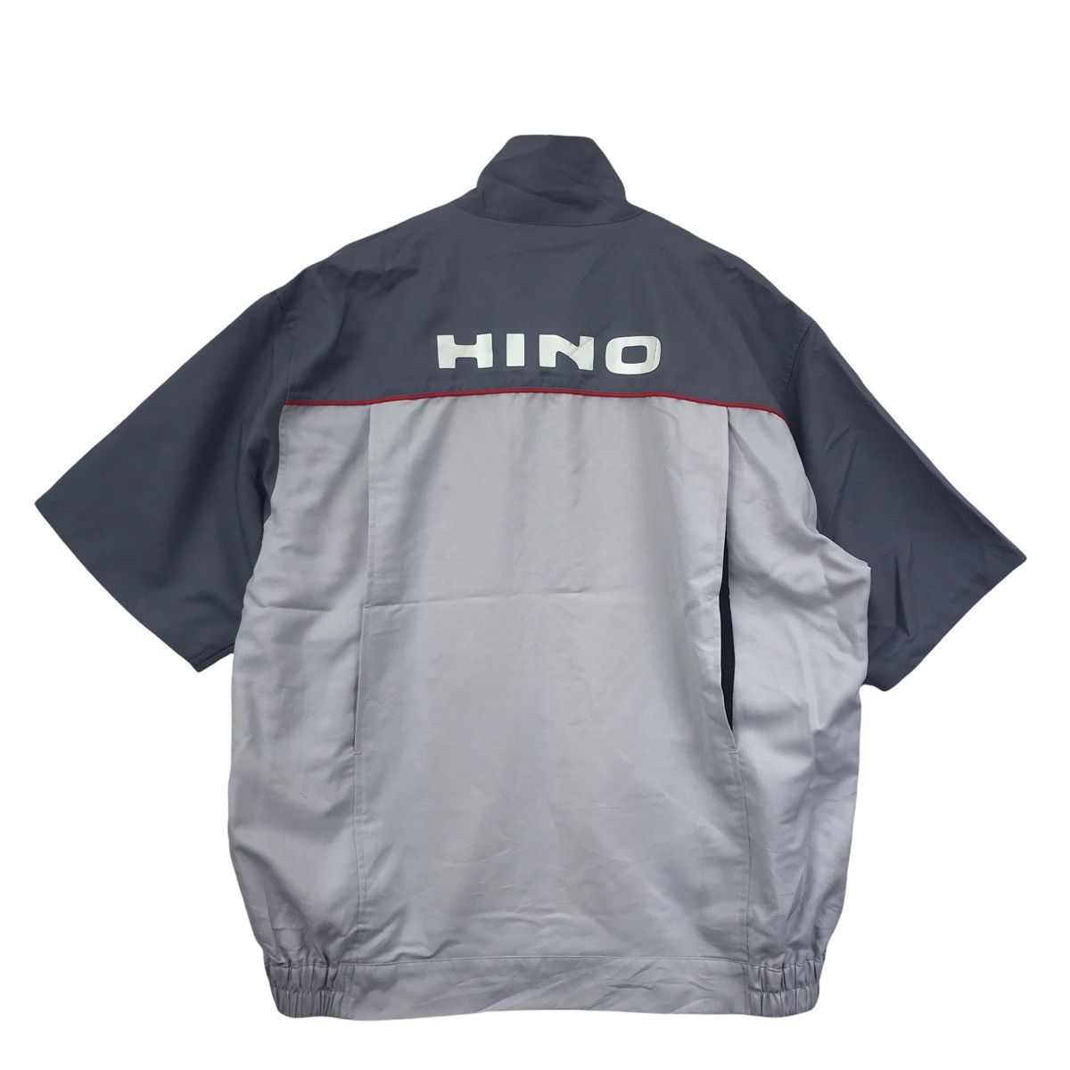 Vintage HINO MOTORS Workwear Mechanic Worker Button Shirt Size US XL / EU 56 / 4 - 1 Thumbnail