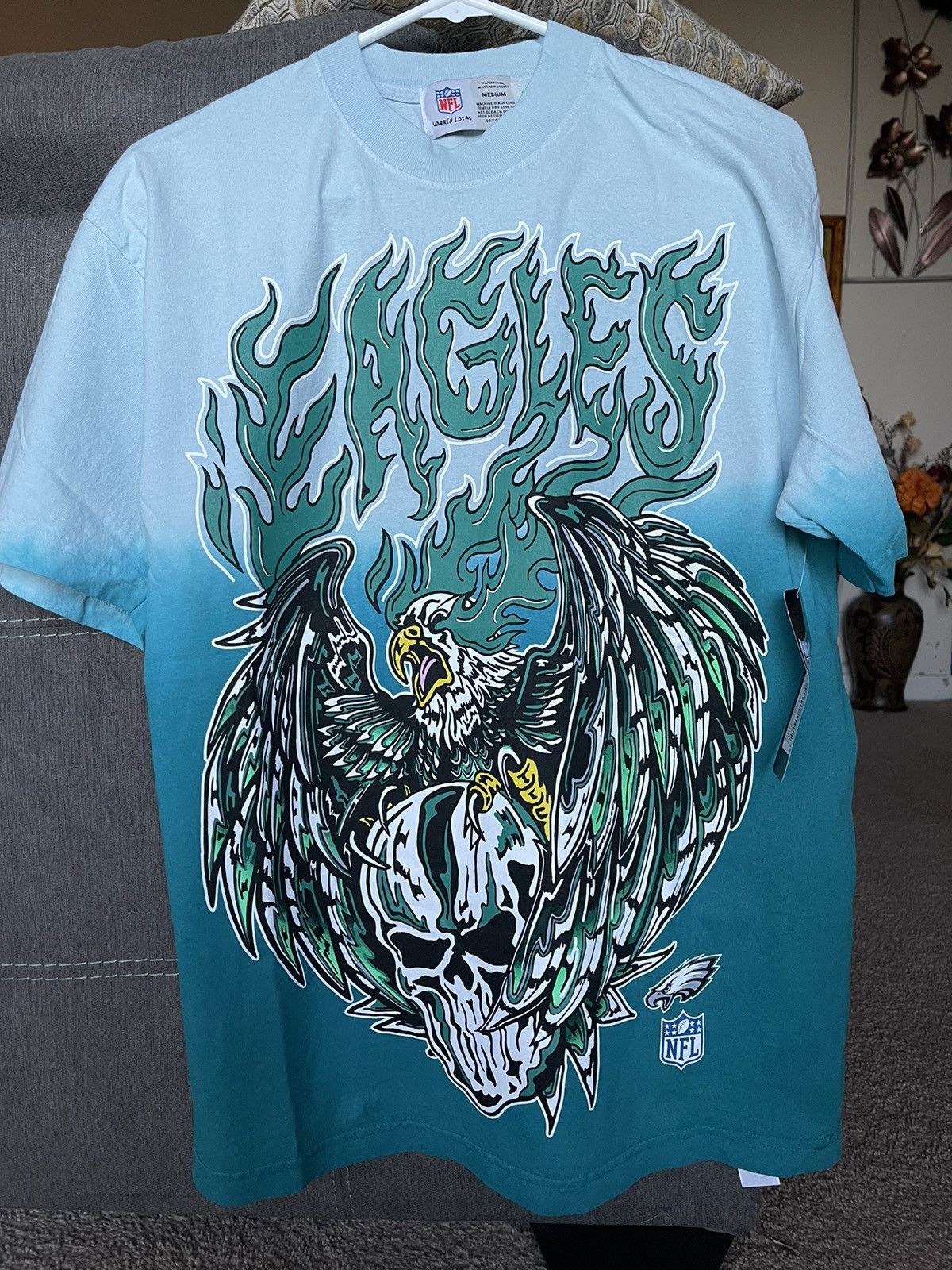 Warren Lotas, Shirts, Warren Lotas Nfl Philadelphia Eagles Ombre Tee  Shirt