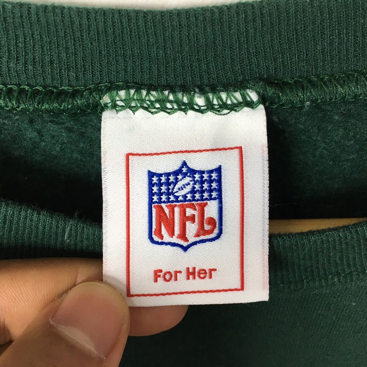 Vintage GREEN BAY PACKERS Nfl Super Bowl Green Sweatshirt Size S / US 4 / IT 40 - 3 Thumbnail