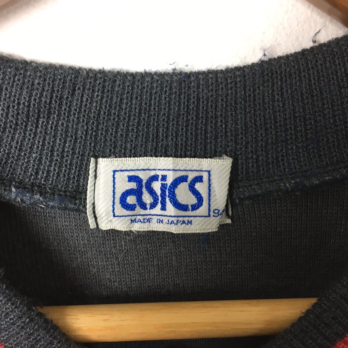 Asics Vintage ASICS SPORT JAPAN Ringer Sportswear Black Sweatshirt Size US M / EU 48-50 / 2 - 3 Thumbnail