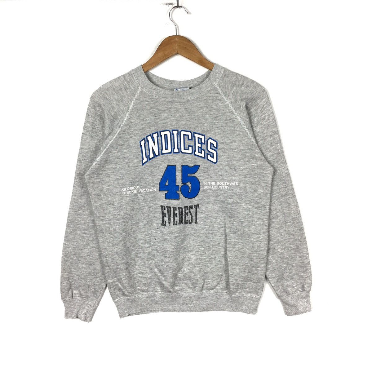 Vintage Vintage 90s INDICES EVEREST #45 USA Hanes Memorabilia Size US M / EU 48-50 / 2 - 1 Thumbnail