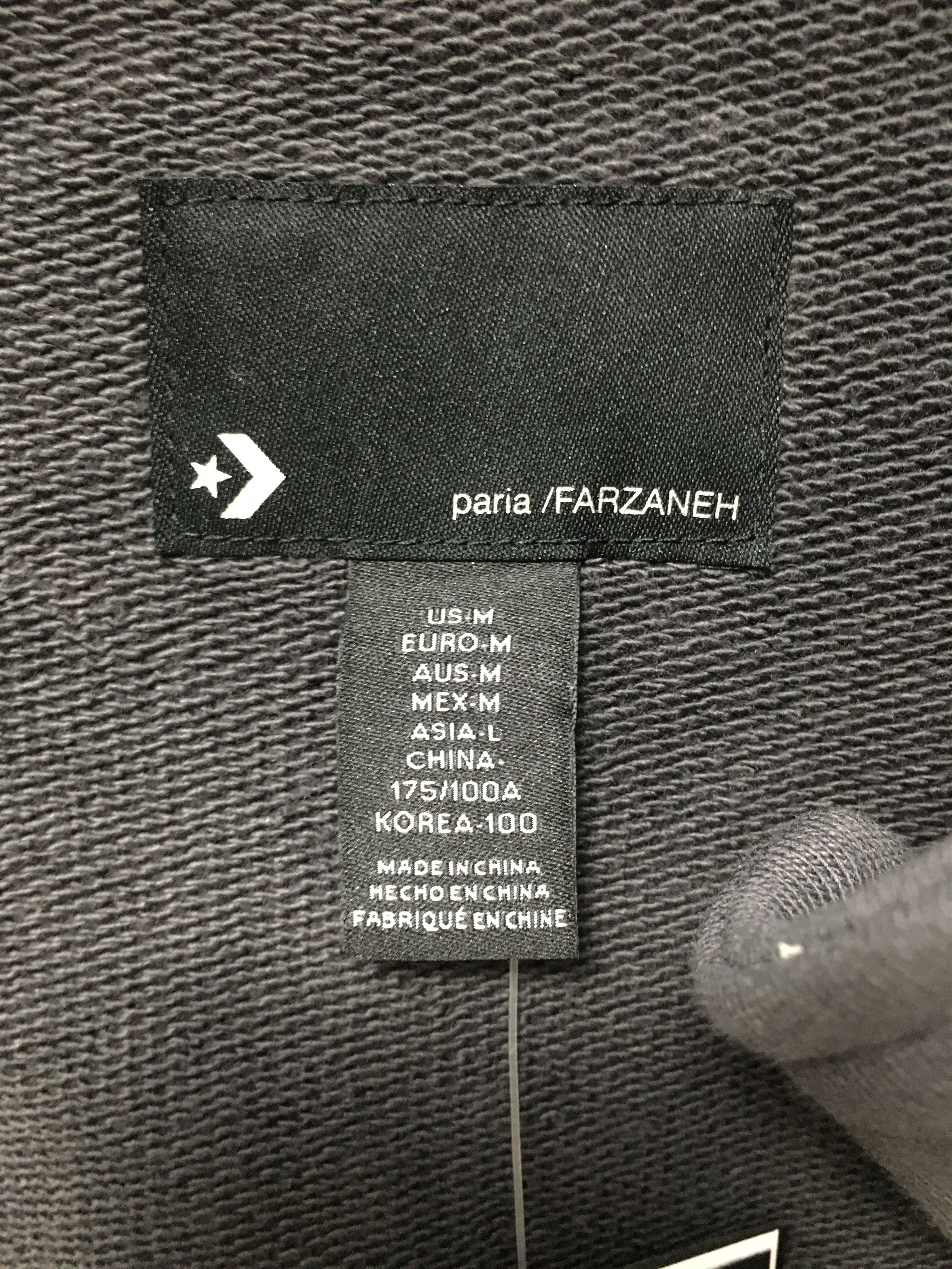 Converse × Paria Farzaneh Cons x paria/FARZANEH Full zip sweatshirt Size US M / EU 48-50 / 2 - 12 Thumbnail