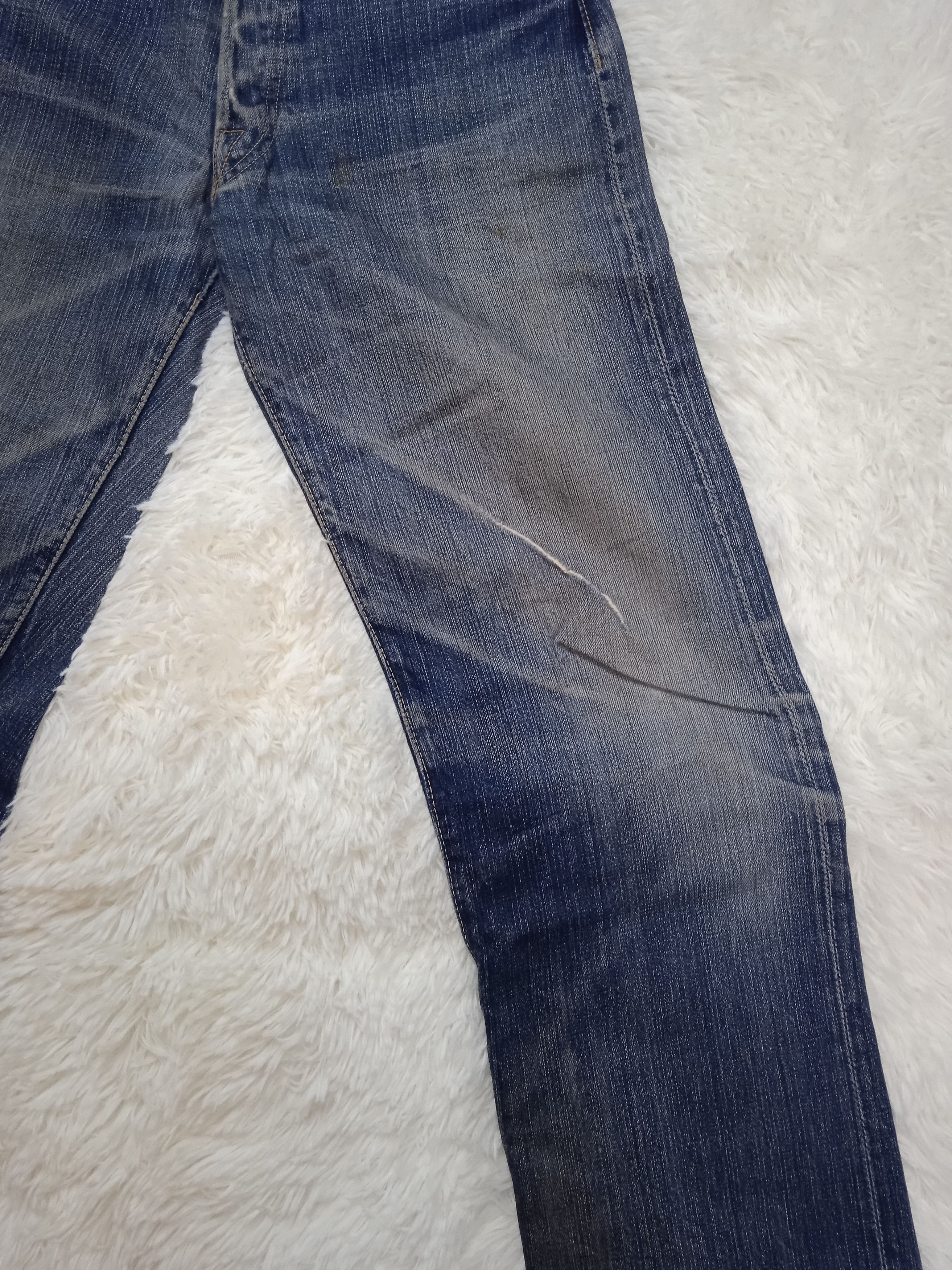 The Real McCoy's Thrashed Joe McCoy's 901 Selvedge Denim Size US 30 / EU 46 - 7 Thumbnail