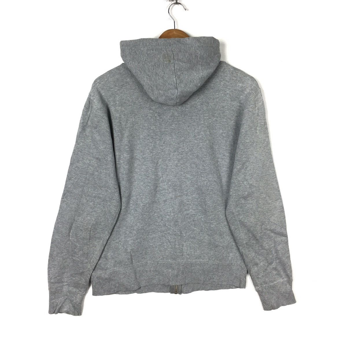 Avirex AVIREX USA ARMY Full Zipper Airforce Grey Sweatshirt Size US L / EU 52-54 / 3 - 4 Thumbnail
