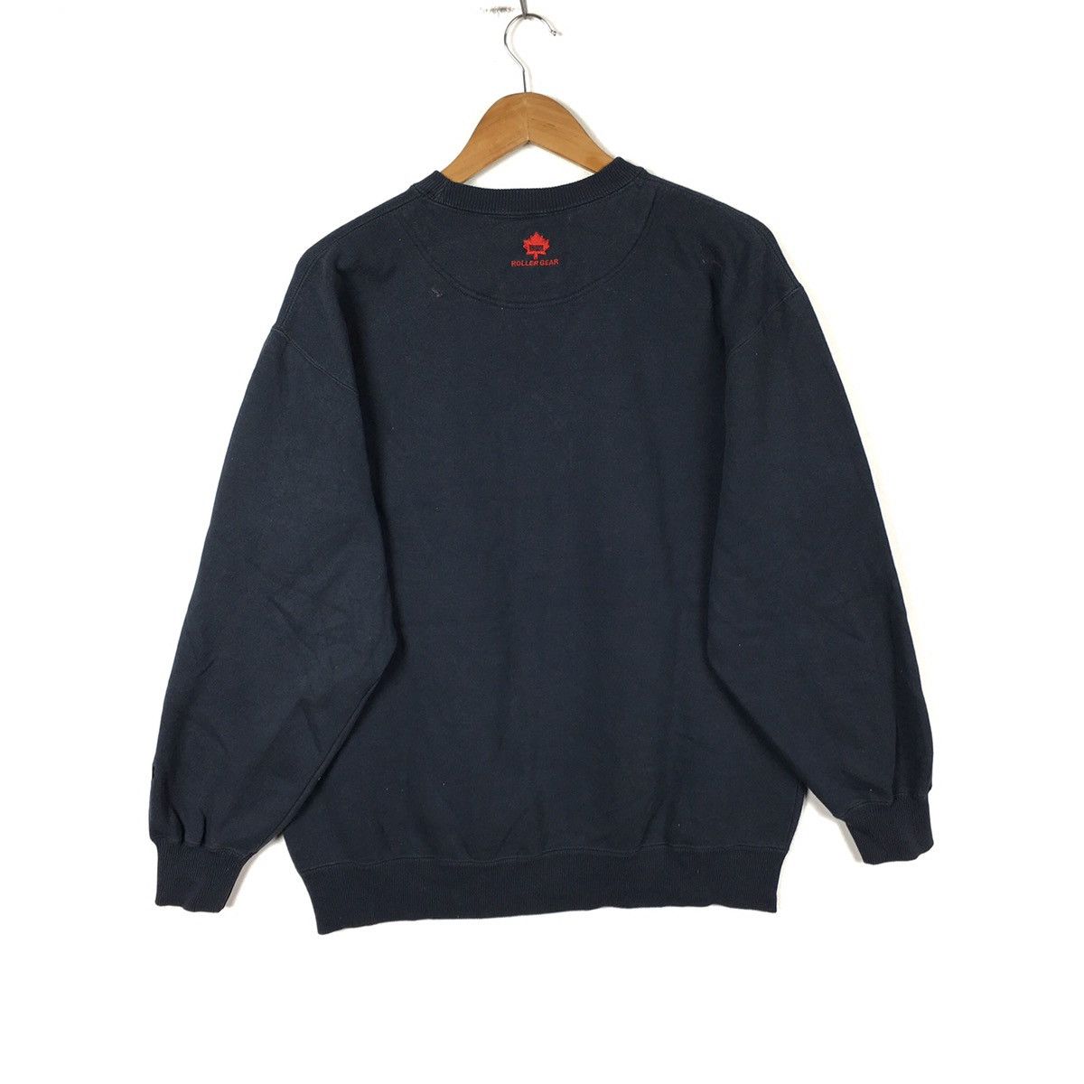Vintage ROLLER GEAR Vintage Sportswear Canada Black Sweatshirt Size US L / EU 52-54 / 3 - 4 Thumbnail