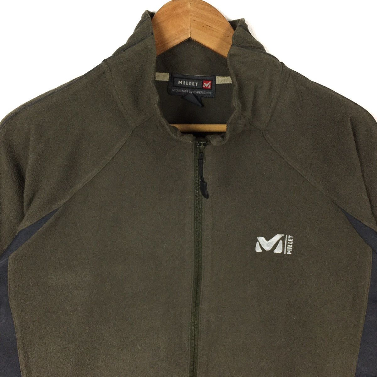 Vintage MILLET MOUNTAIN SPORTSWEAR Outdoor Green Fleece Sweatshirt Size US L / EU 52-54 / 3 - 2 Thumbnail