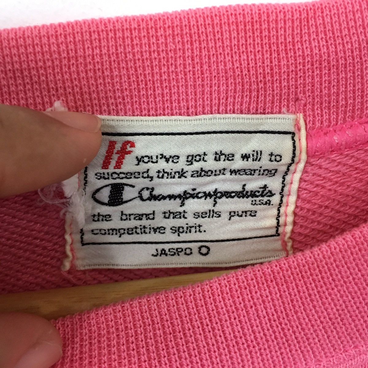 Champion CHAMPION PRODUCTS 1989 Winter Camp Big Print Sportswear Pink Size US XL / EU 56 / 4 - 3 Thumbnail