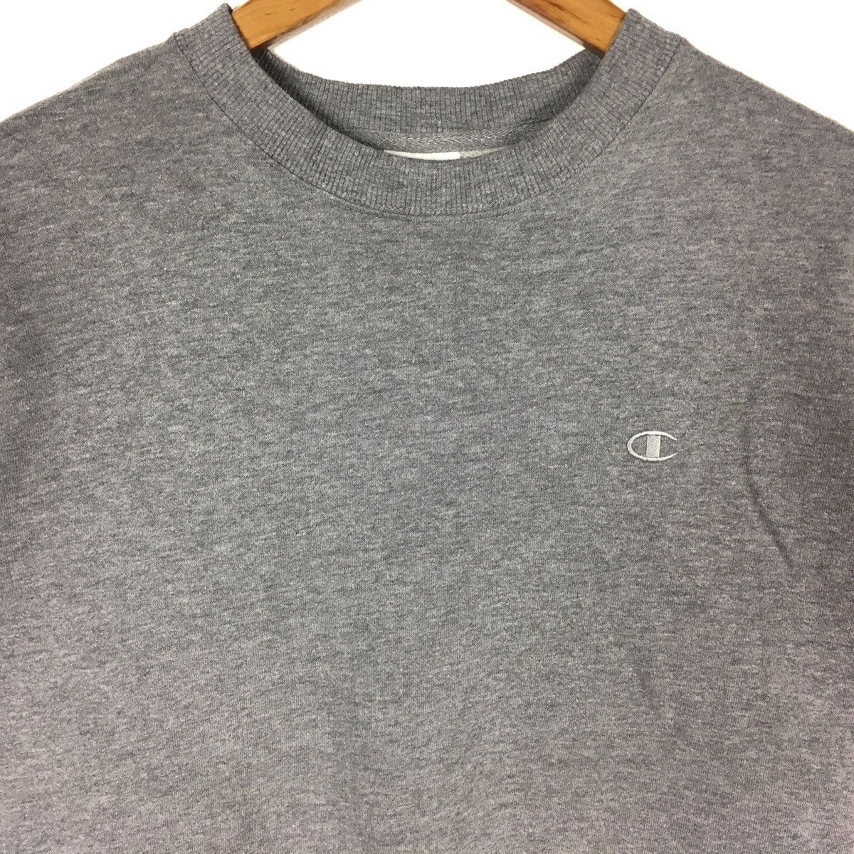 Champion CHAMPION Small Logo Sportswear Grey Sweatshirt Size US M / EU 48-50 / 2 - 2 Thumbnail