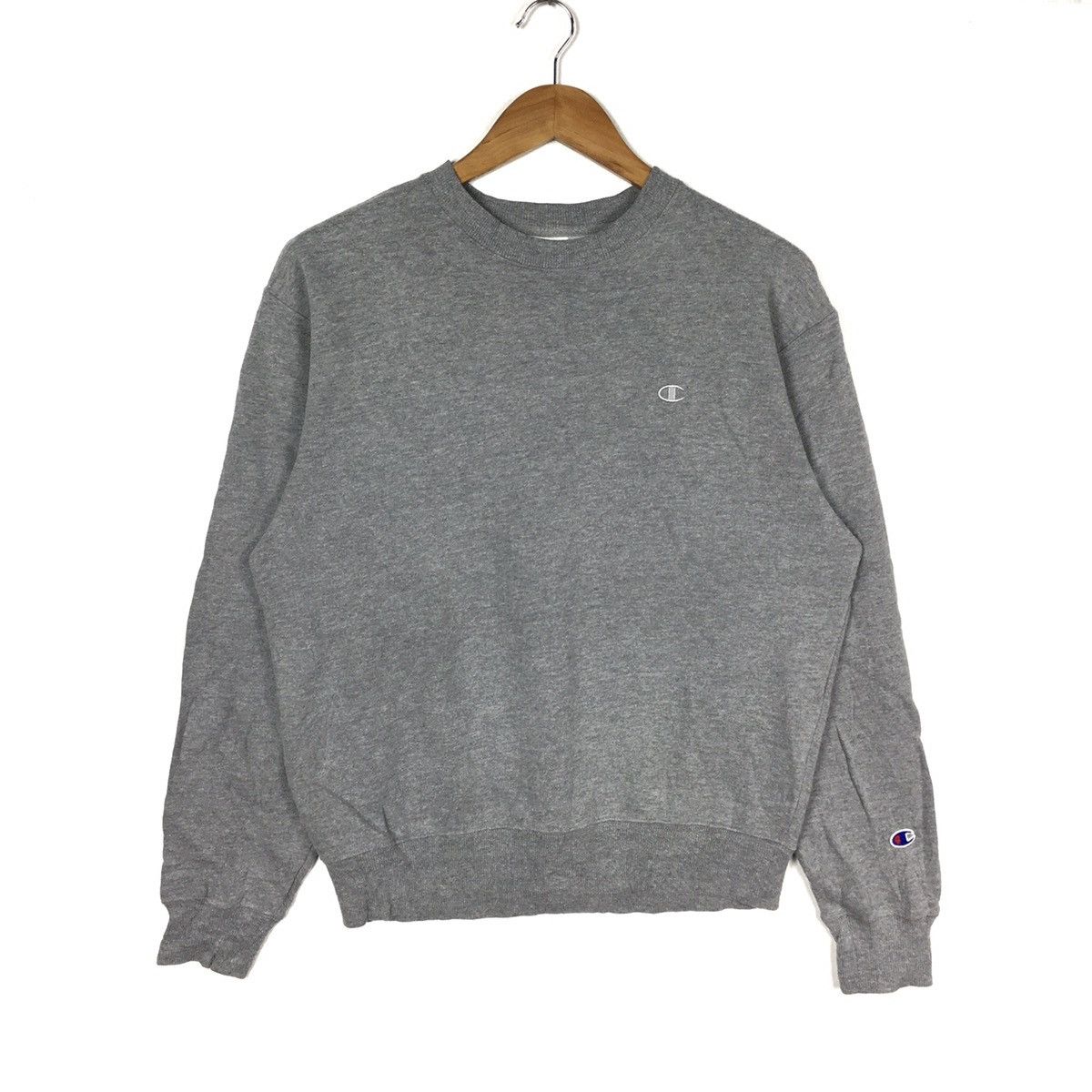 Champion CHAMPION Small Logo Sportswear Grey Sweatshirt Size US M / EU 48-50 / 2 - 1 Thumbnail
