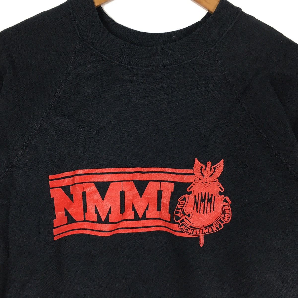 Vintage Vintage80s NMMI New Mexico MilitaryInstitute HanesSweatshirt Size US L / EU 52-54 / 3 - 2 Thumbnail