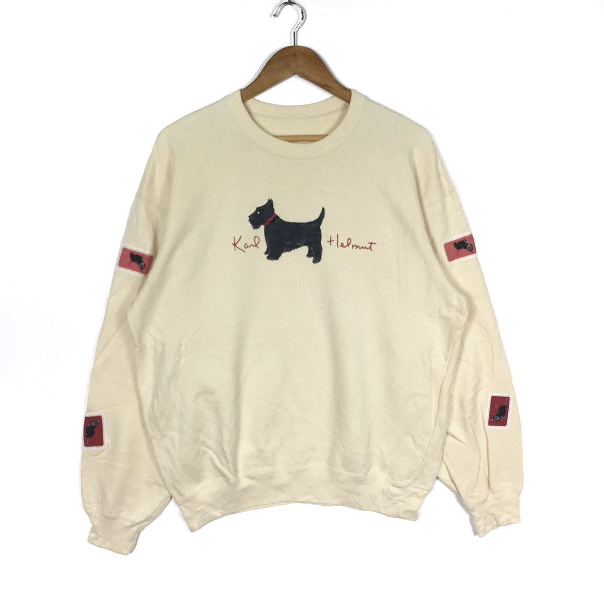 Karl Helmut KARL HELMUT Japanese Brand Pop Art Street Artist Sweatshirt Size US XL / EU 56 / 4 - 1 Thumbnail