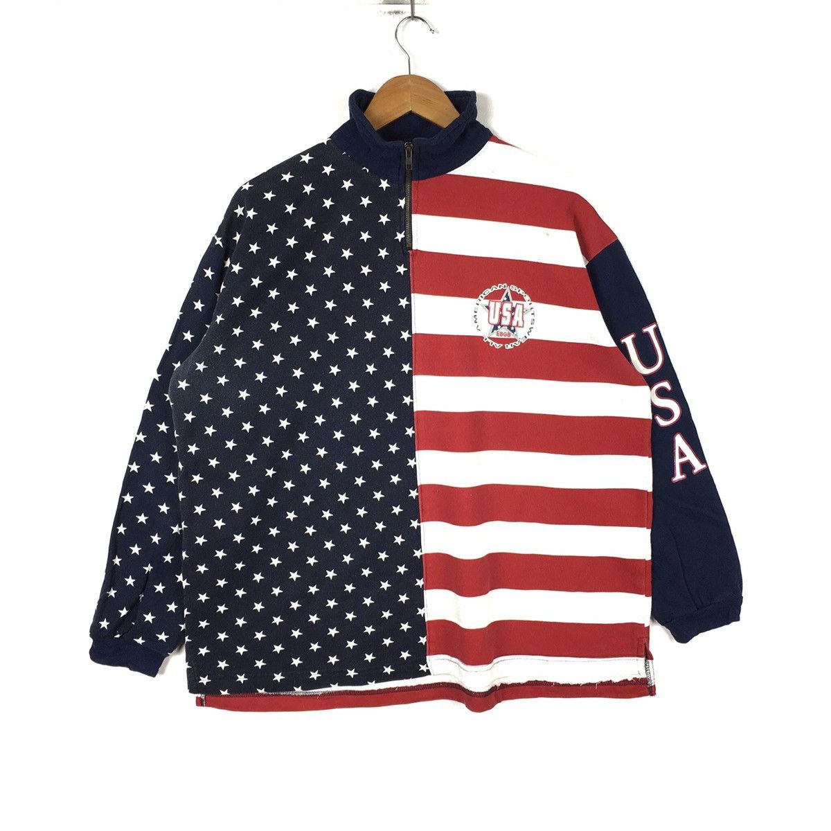 Other Vintage 90s USA United States America All Over Print Flag Size US M / EU 48-50 / 2 - 1 Thumbnail