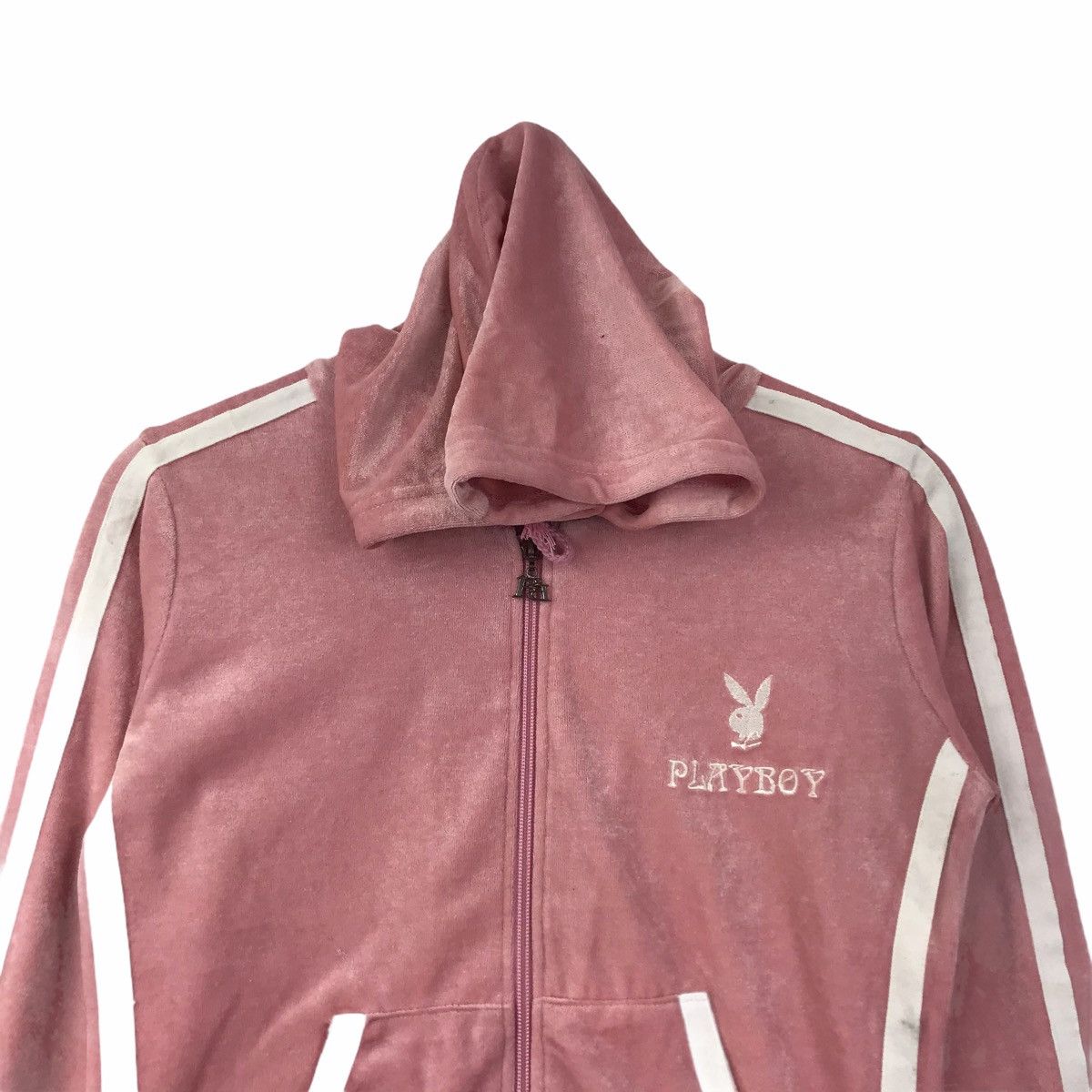Playboy PLAYBOY BUNNY Japanese Brand Big Logo Pink Hoodie Size US M / EU 48-50 / 2 - 3 Thumbnail