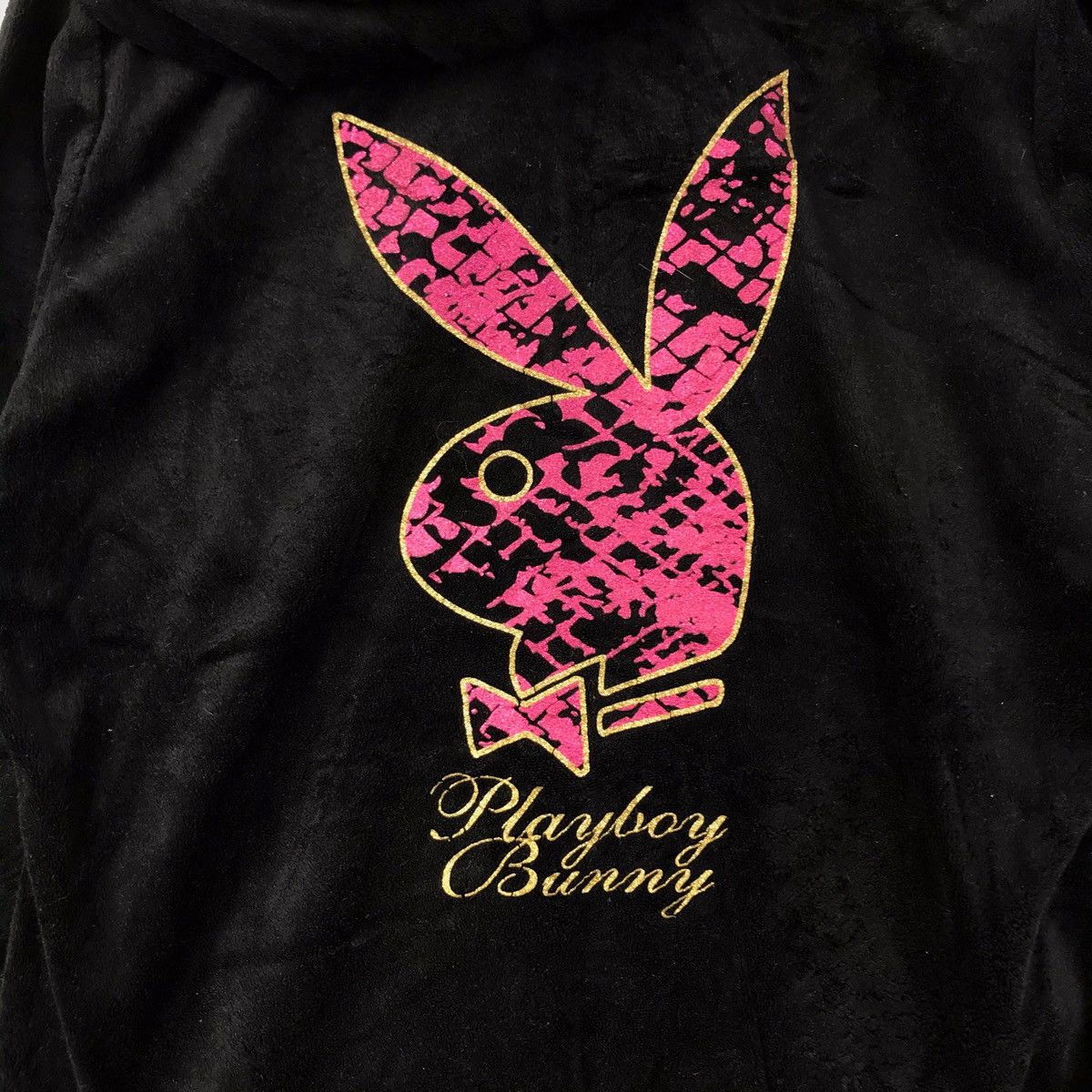 Playboy PLAYBOY BUNNY Japanese Brand Big Logo Black Hoodie Size US M / EU 48-50 / 2 - 4 Thumbnail