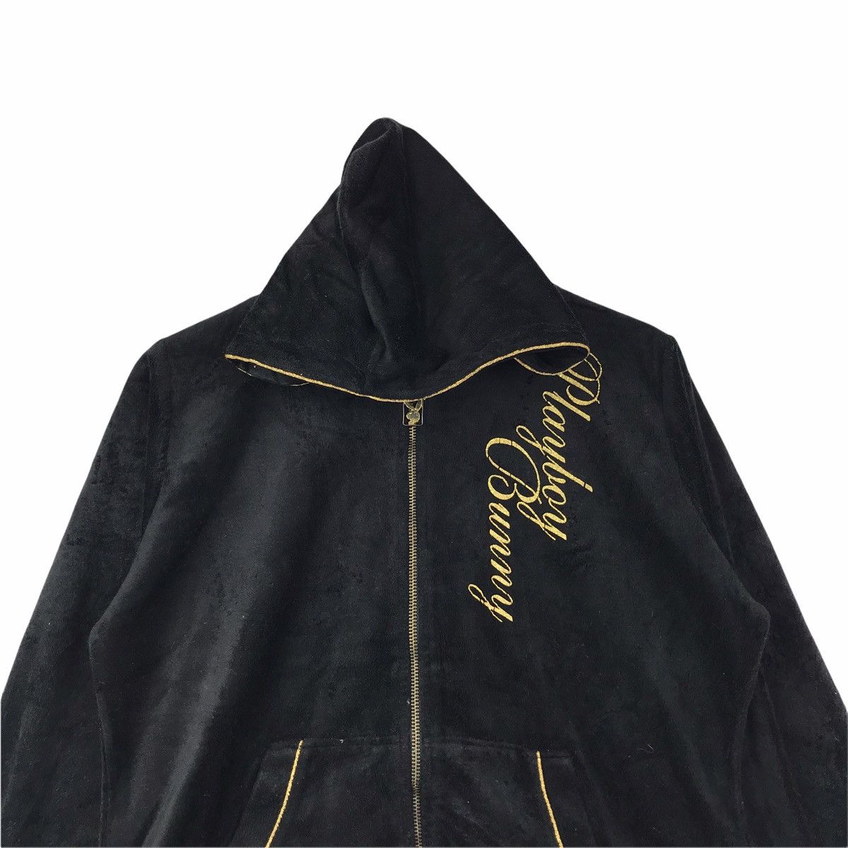 Playboy PLAYBOY BUNNY Japanese Brand Big Logo Black Hoodie Size US M / EU 48-50 / 2 - 3 Thumbnail